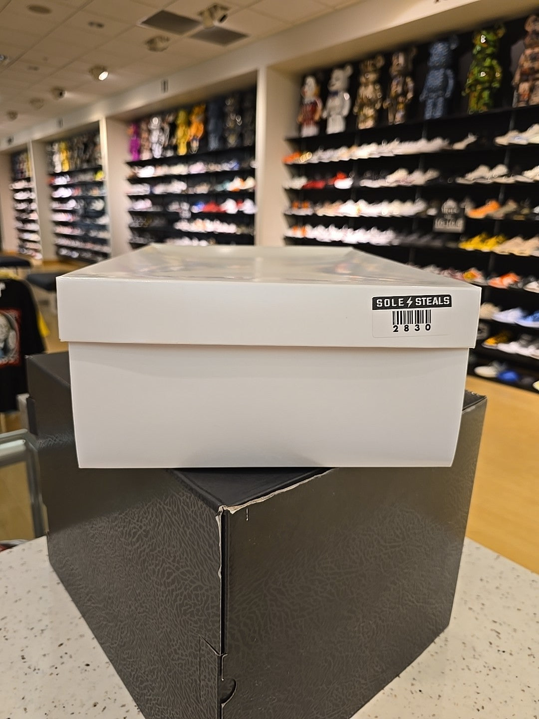 Size 8.5 - Nike Dunk High Vast Grey Replacement Box
