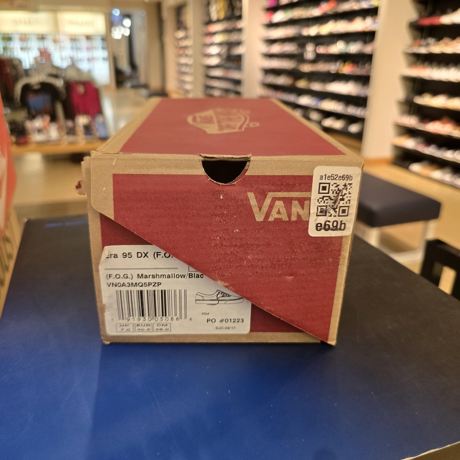 Fear of God x Vans Era 95 DX Collection 2 White SZ 8 Stains