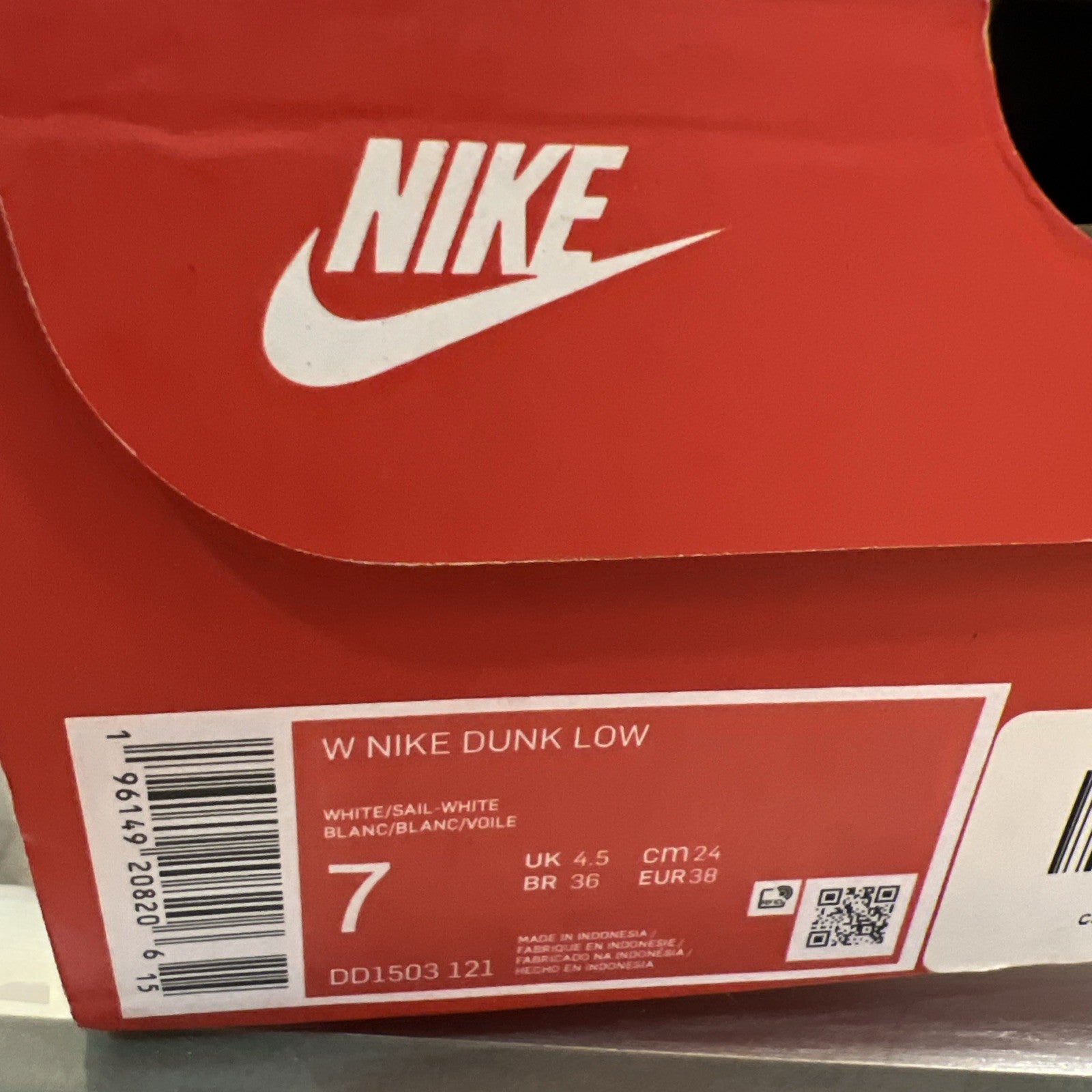 Nike Dunk Low Coconut Milk Women's Sz 7