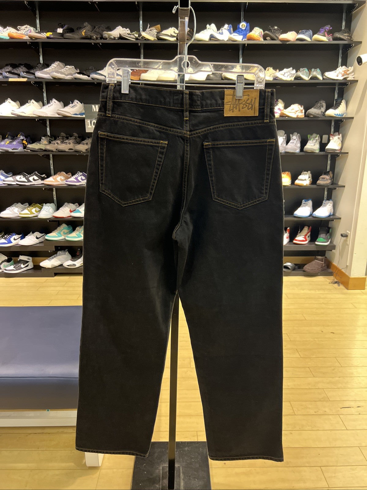 Stussy Classic Jean Denim Washed Black