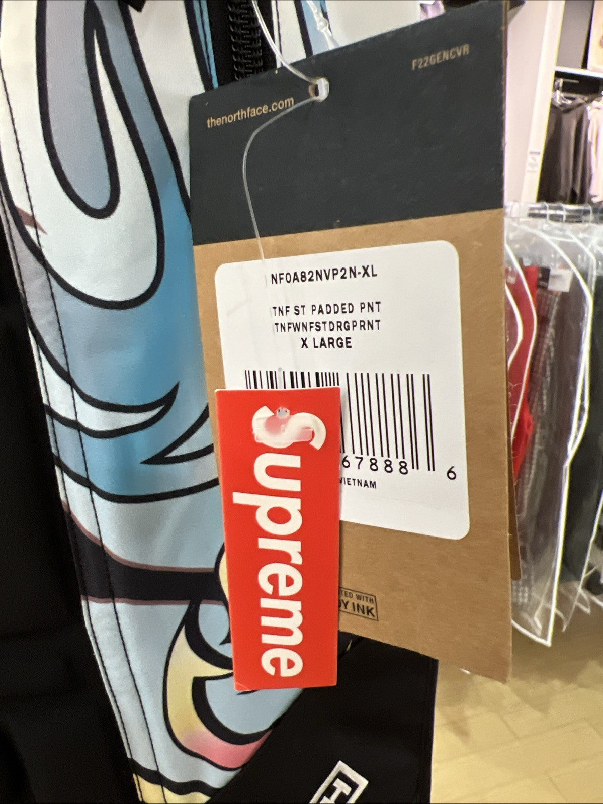 Supreme X The North Face Steep Tech Pants Sz XL