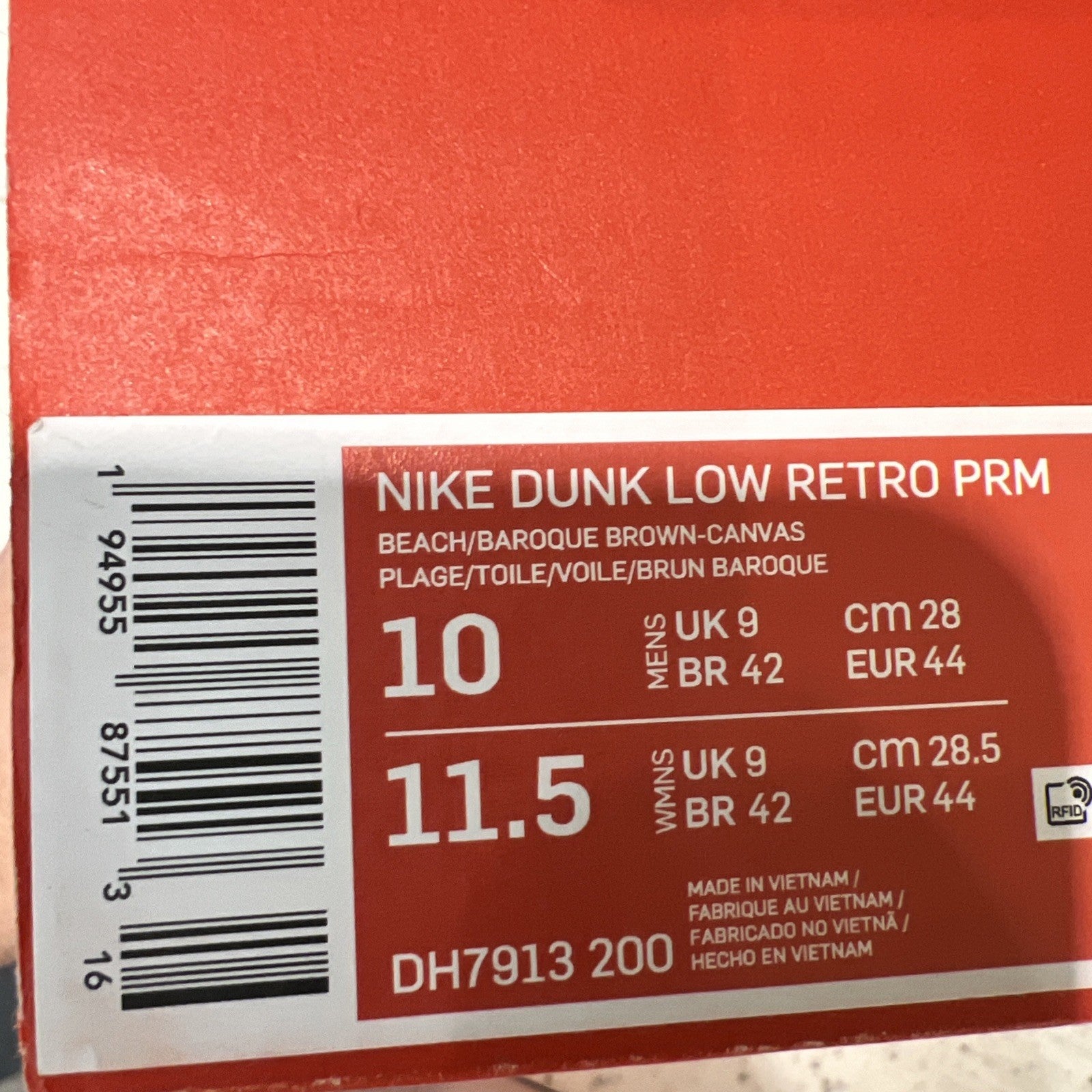 Nike Dunk Premium Low Animal Pack - Cheetah Sz 10