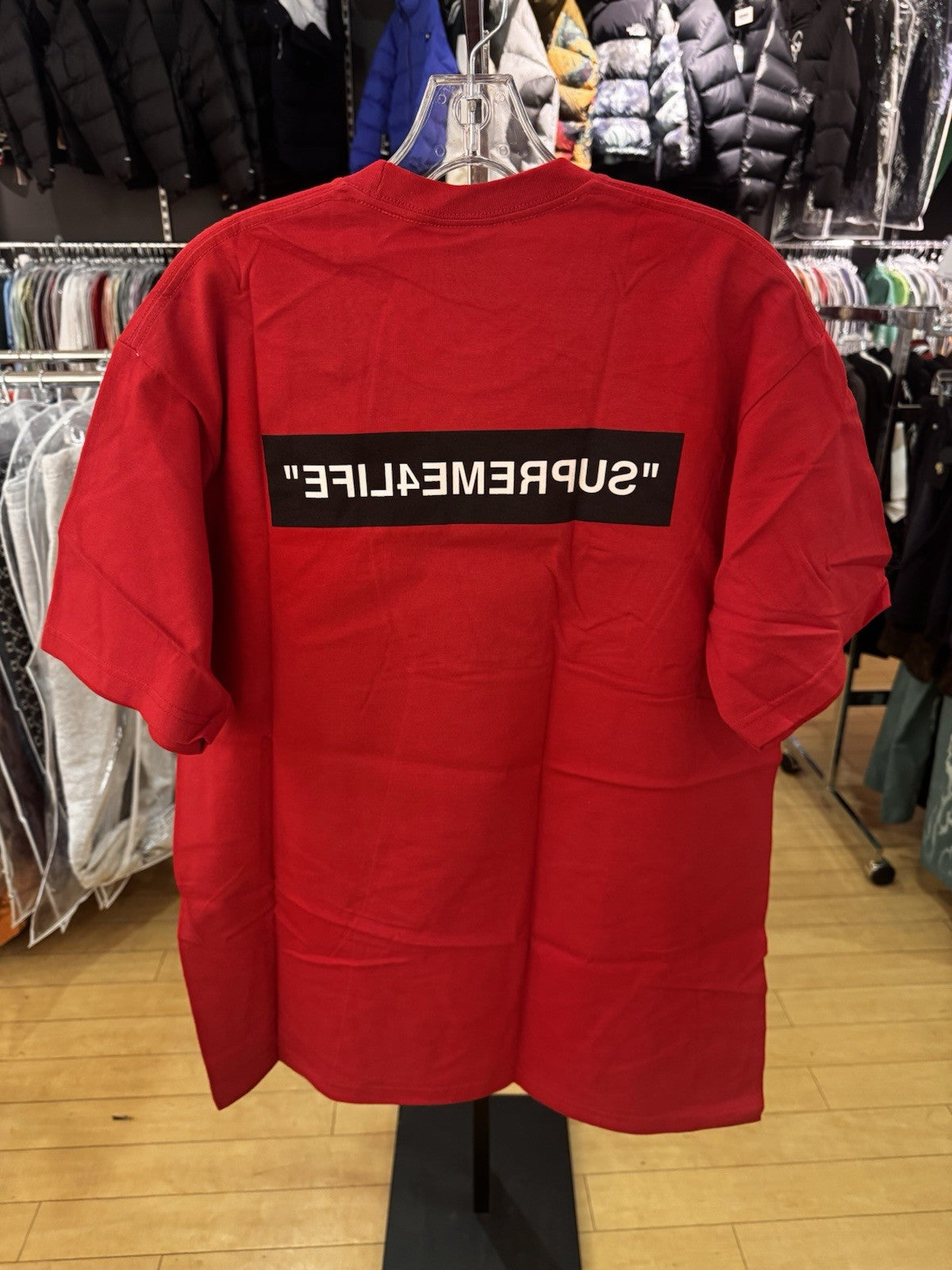 Supreme 4 Life Tee Red Size L