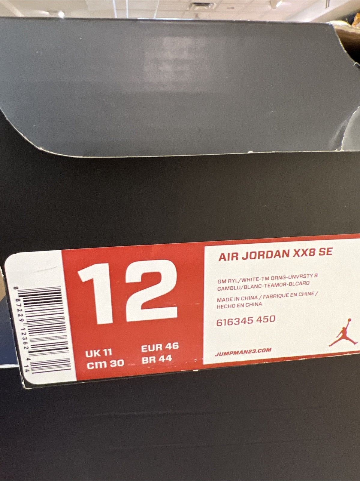 Nike Air Jordan 28 SE OKC Camo Sz 12 USED