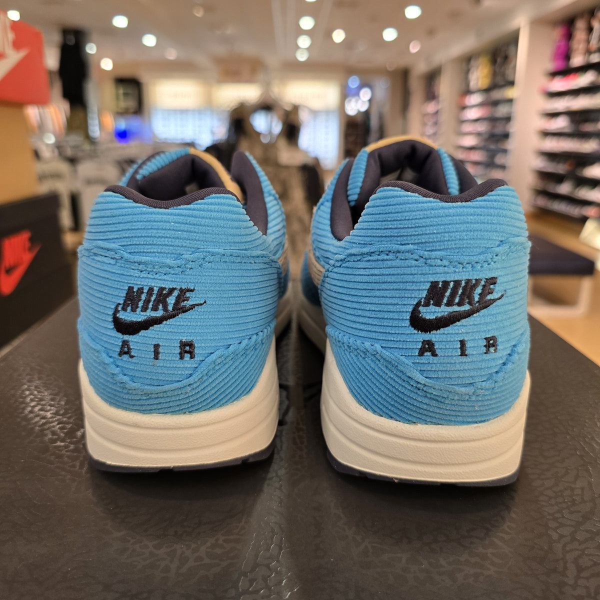 Size 9 - Nike Air Max 1 Premium Baltic Blue Corduroy