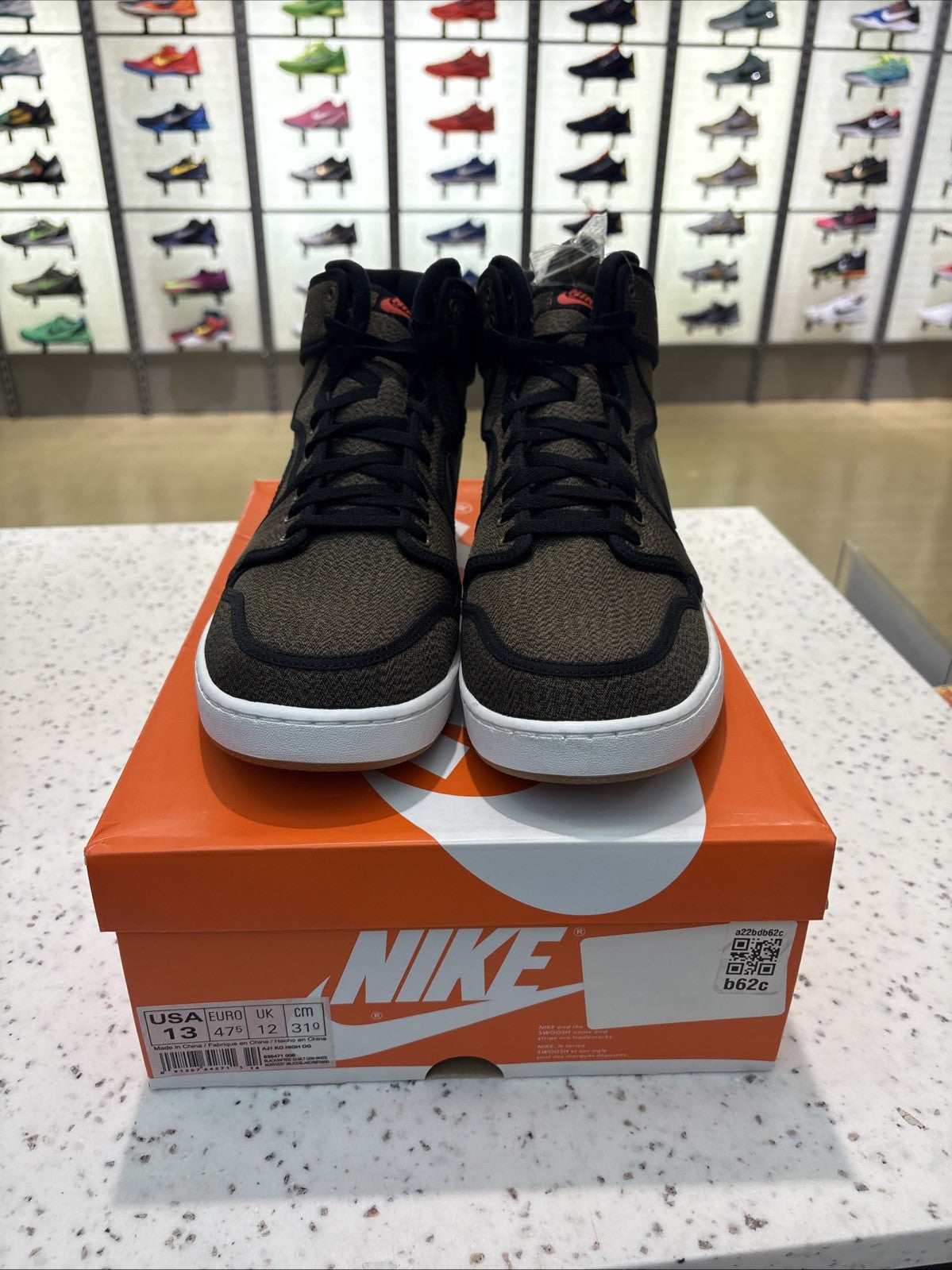Size 13 - Air Jordan AJKO Retro High Militia Green