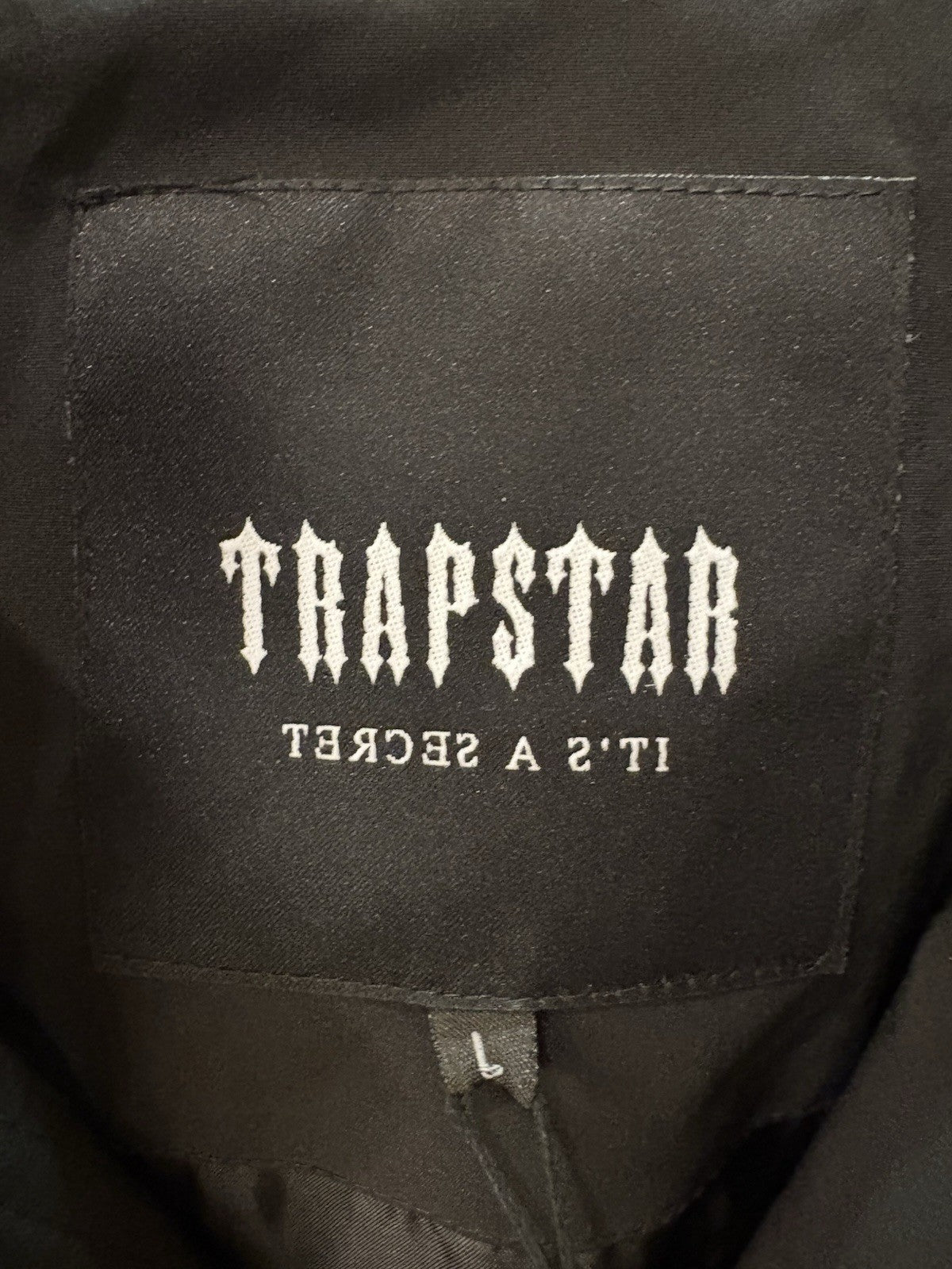 Trapstar Hyperdrive Technical Puffer Black/Reflective SZ L