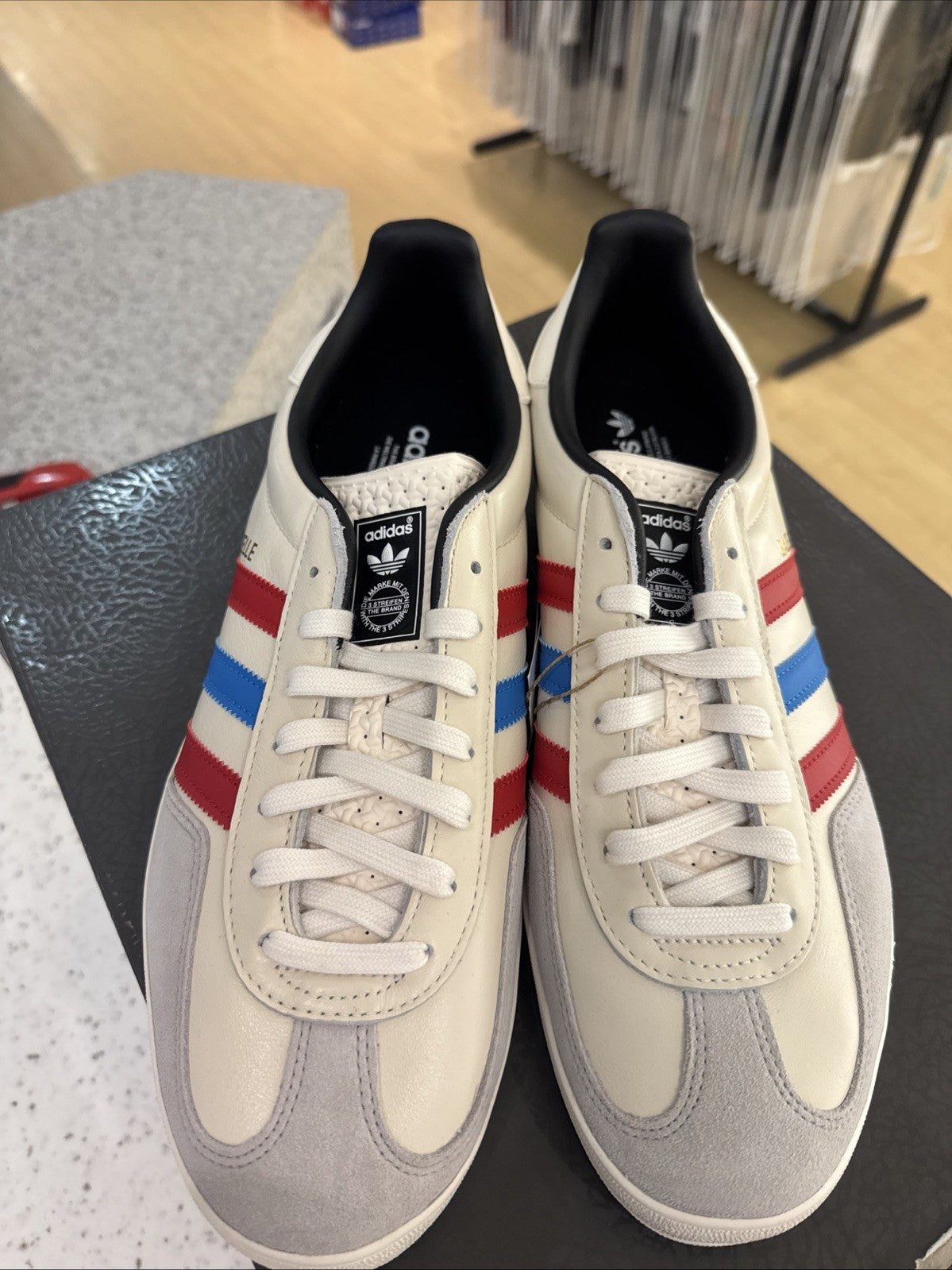 Adidas Gazelle Indoor Blue Bird Better Scarlett Size 13 NO BOX