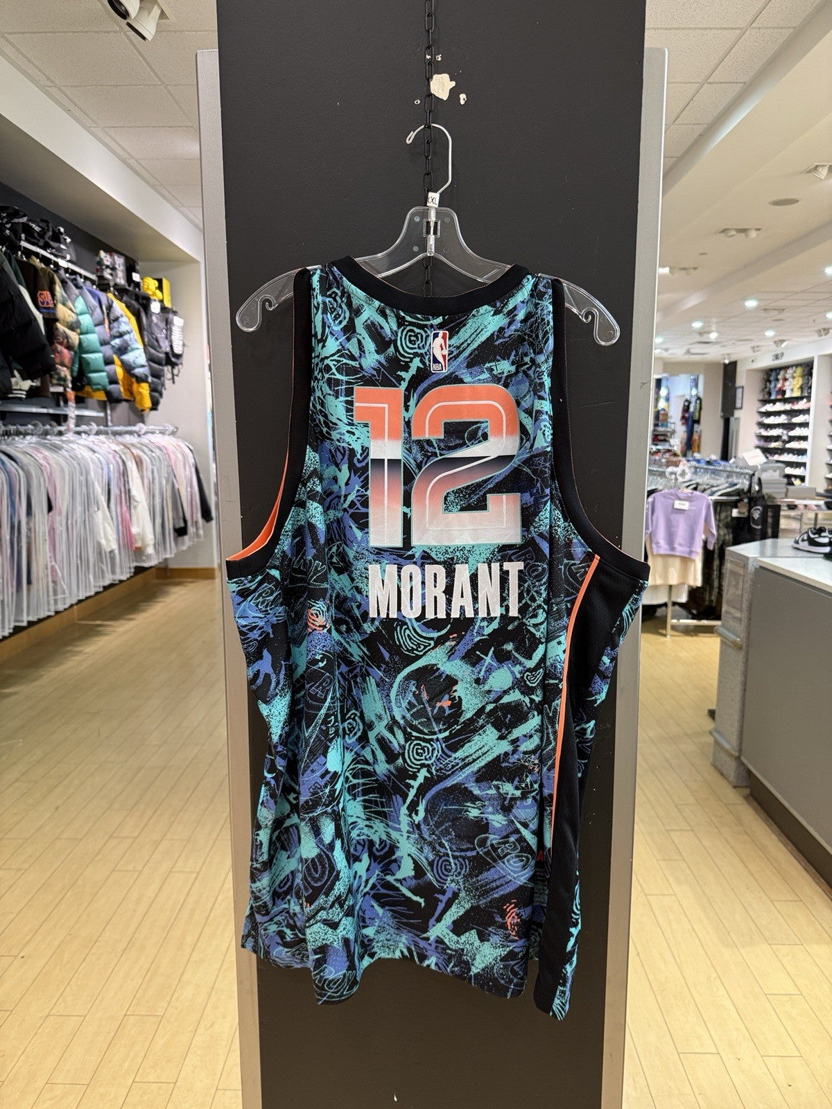 Nike Ja Morant Memphis Grizzlies ROY ROOKIE Jersey Sz XXL