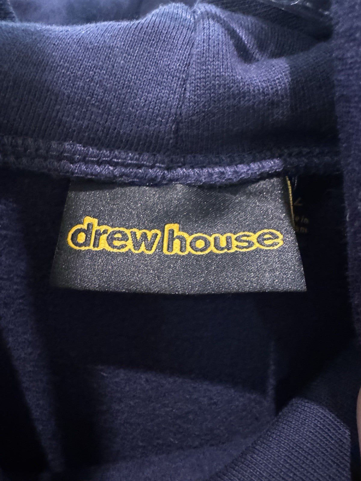 Drew House Mascot Hoodie Dark Navy Size L