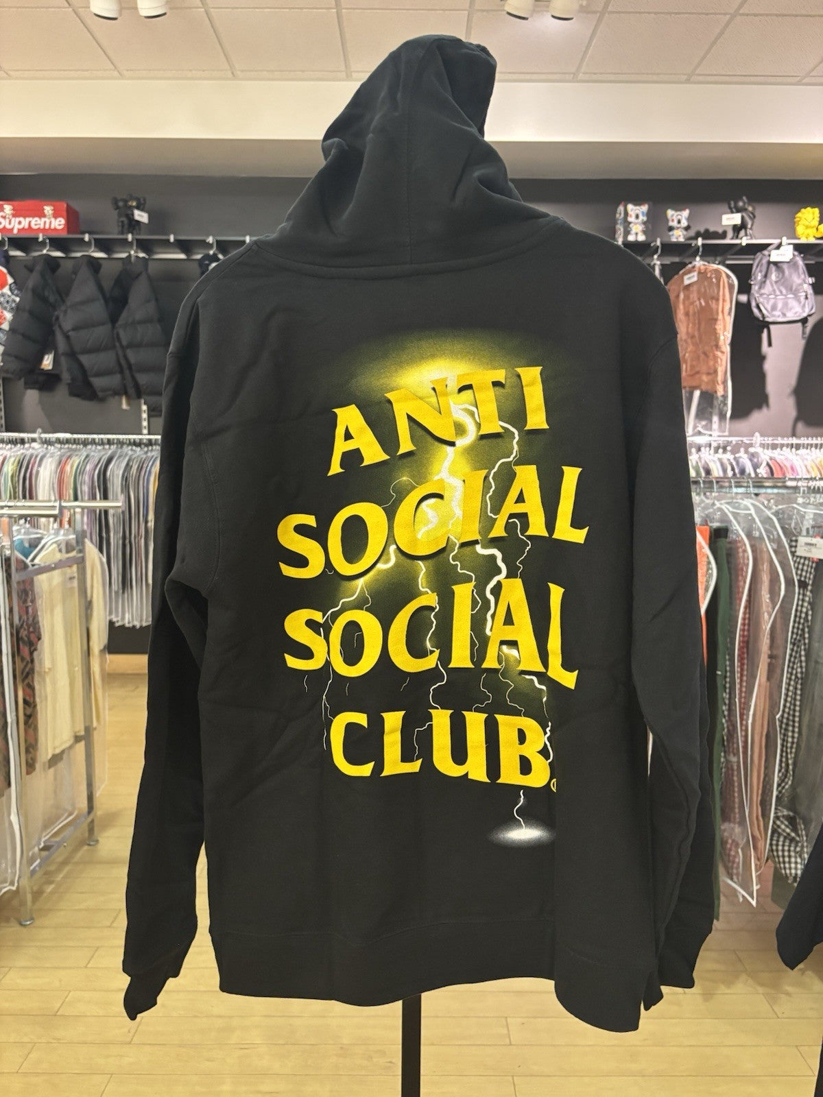 Anti Social Social Club Fragment Half Tone Hoodie SZ S