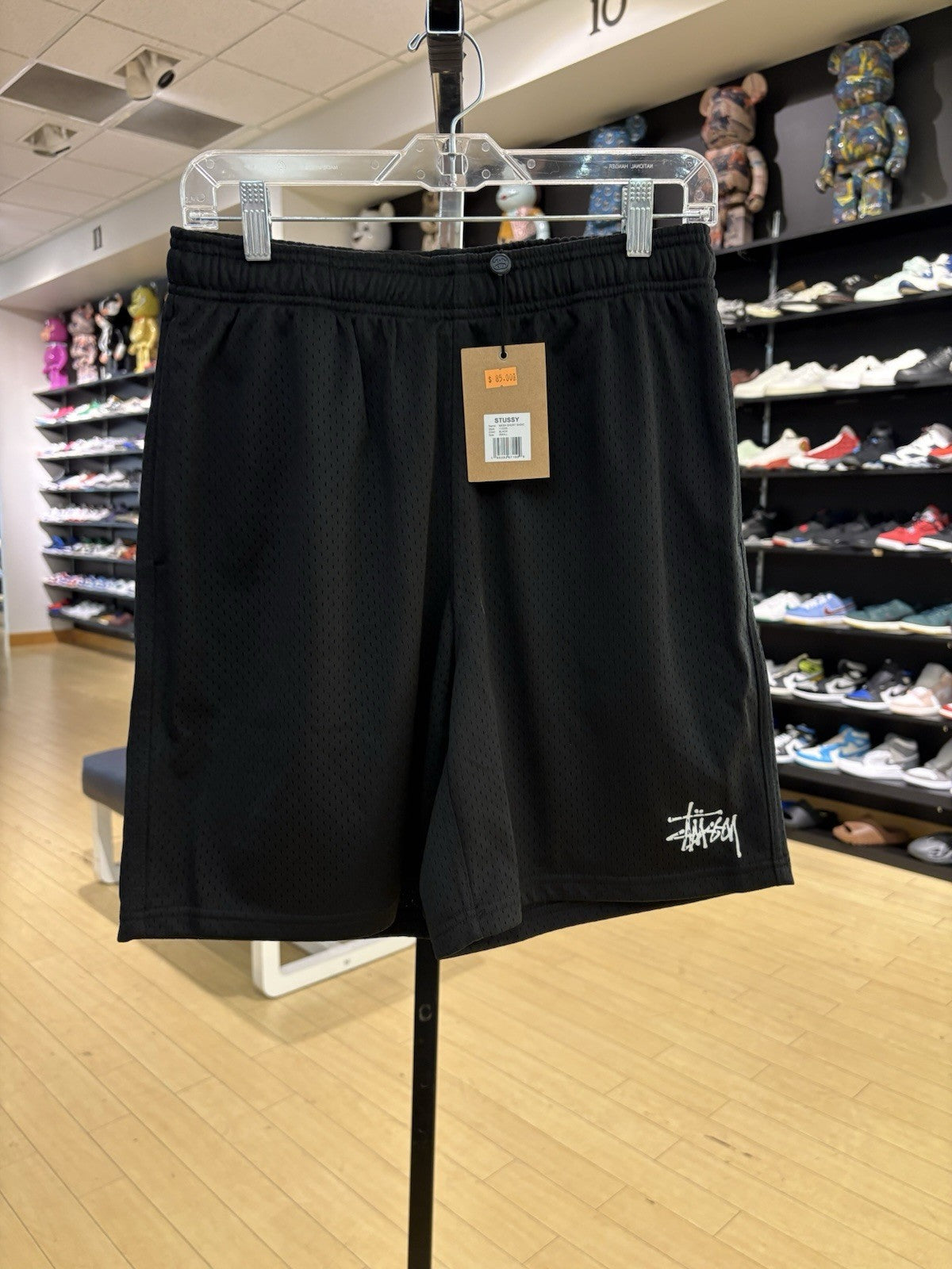Stussy Basic Mesh Short Black Size Small