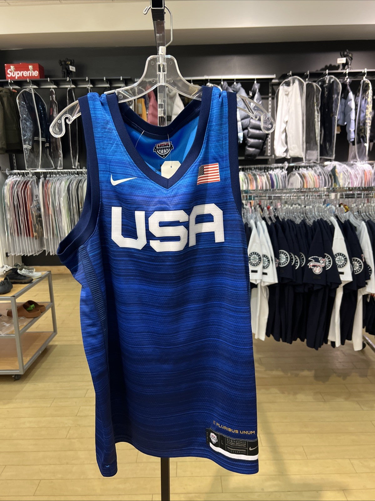 Nike Tokyo Olympics Team USA Limited Basketball Jersey Sz L
