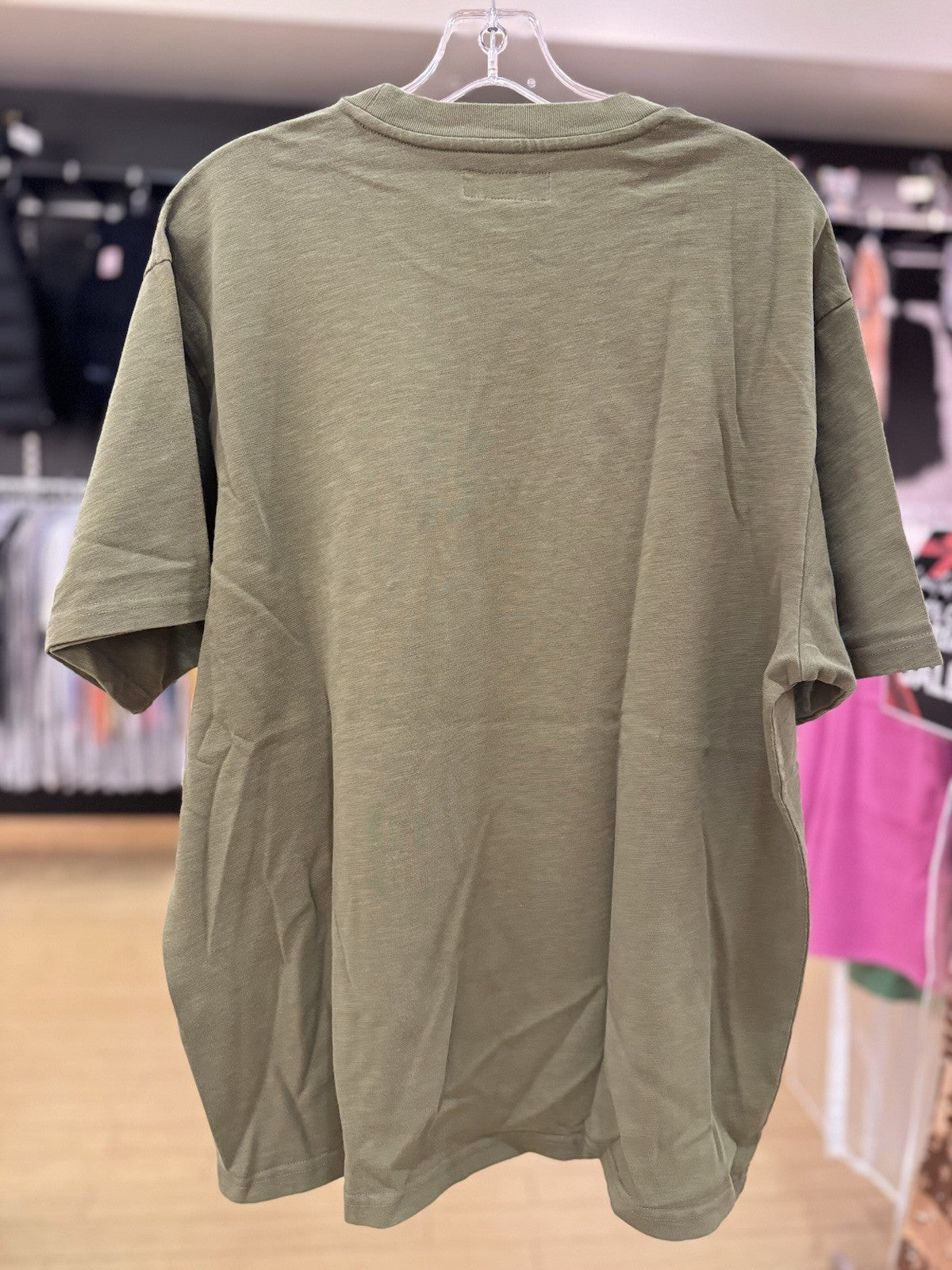 Supreme Rhinestone S/S Top Olive Size Large