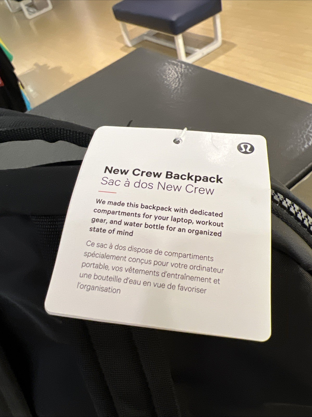 LULULEMON Crew Backpack 22L Black