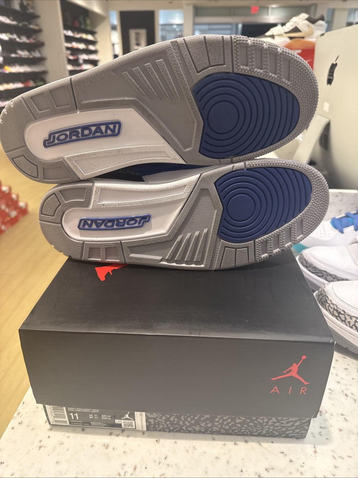 Size 11 - Jordan 3 Retro Varsity Royal 2020