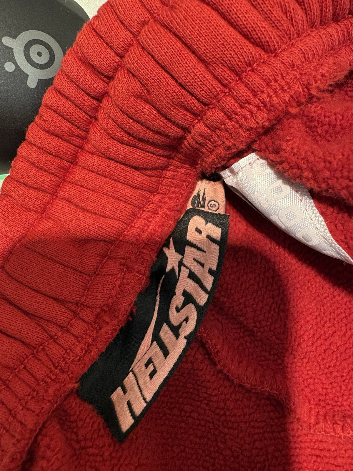 Hellstar Flame Shorts Red Size Small