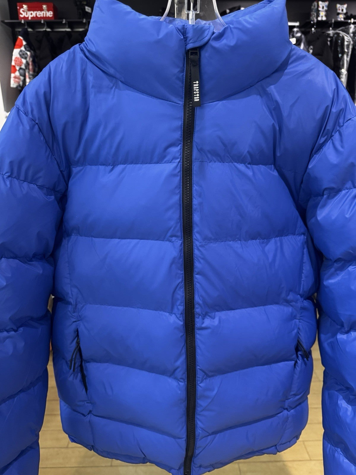 Trapstar It's A Secret Puffer Blue Size M