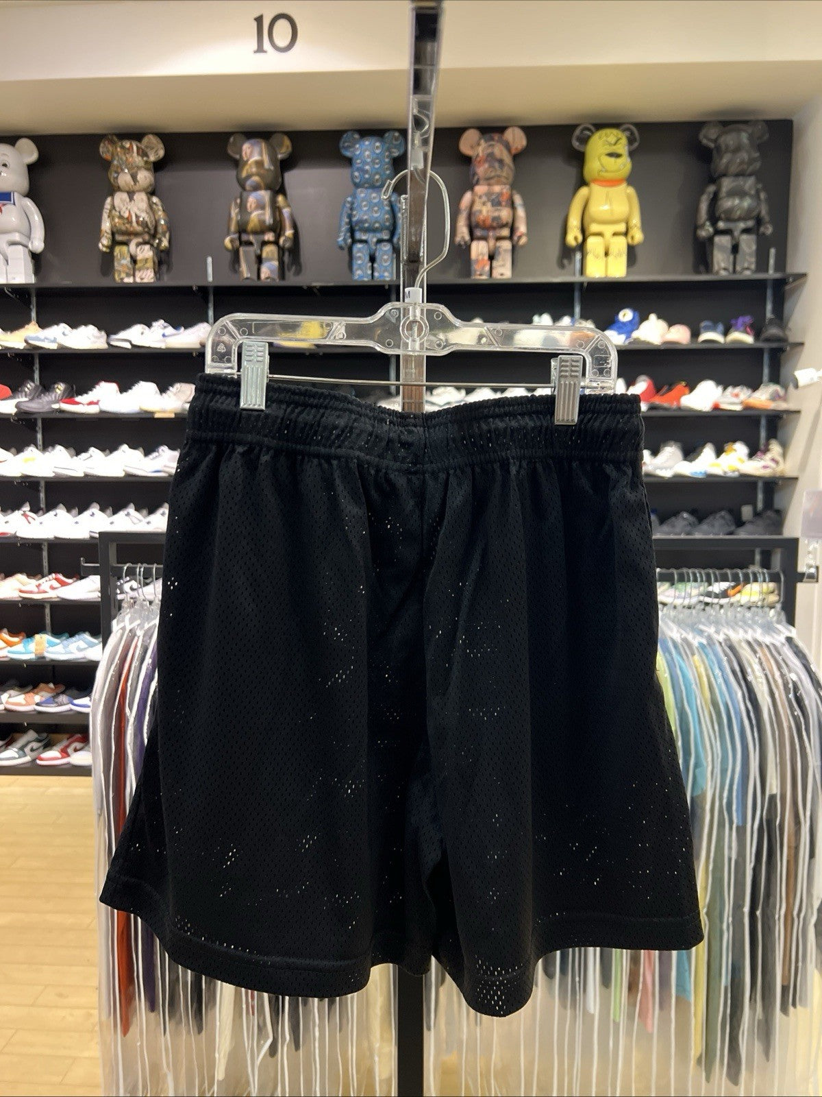 Eric Emmanuel EE New York Shorts Black Mesh Sz M