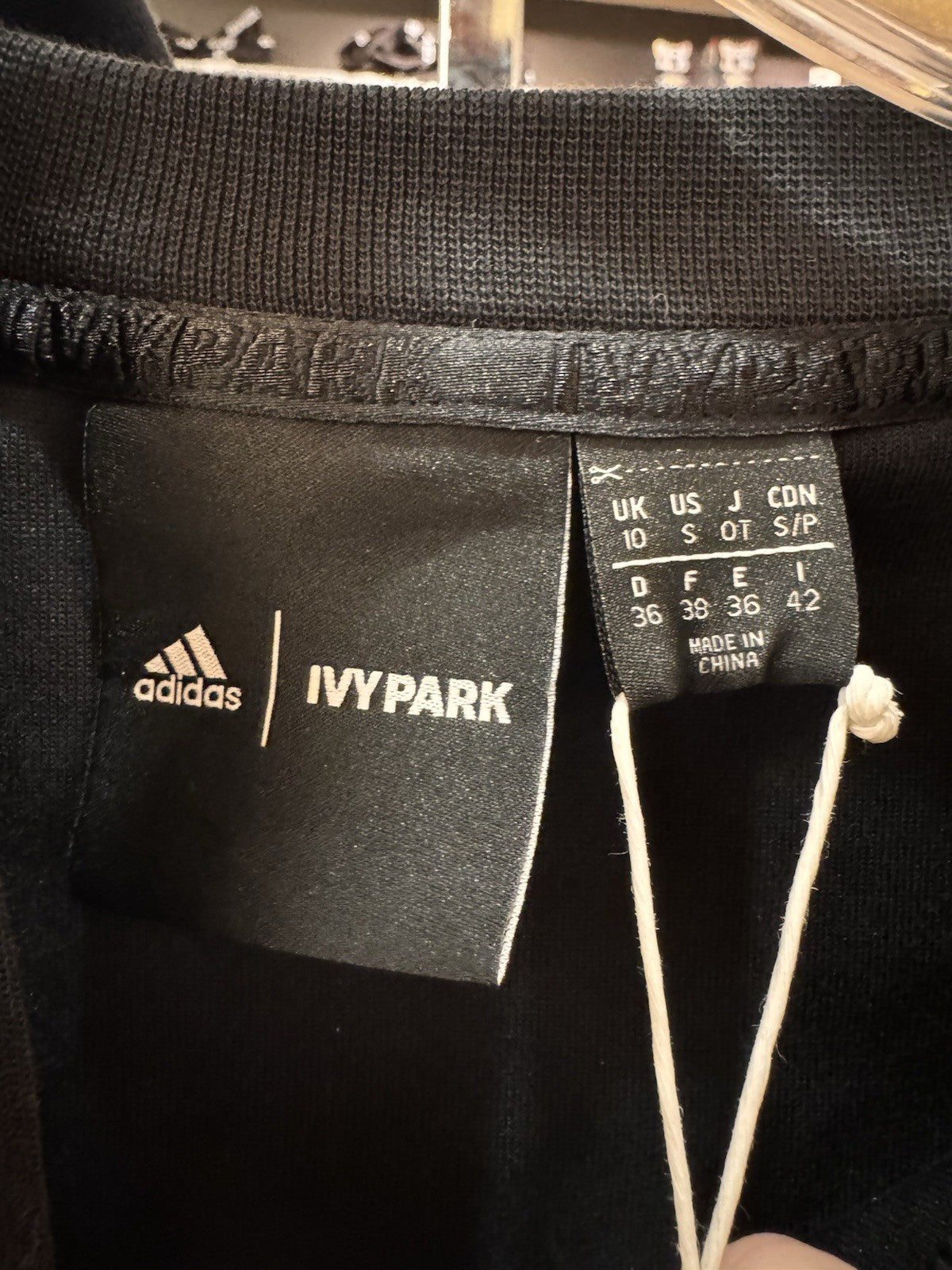 Adidas IVY Park Hooded Cut Out Dress by Beyonce GR1445 Black W Gold Size S