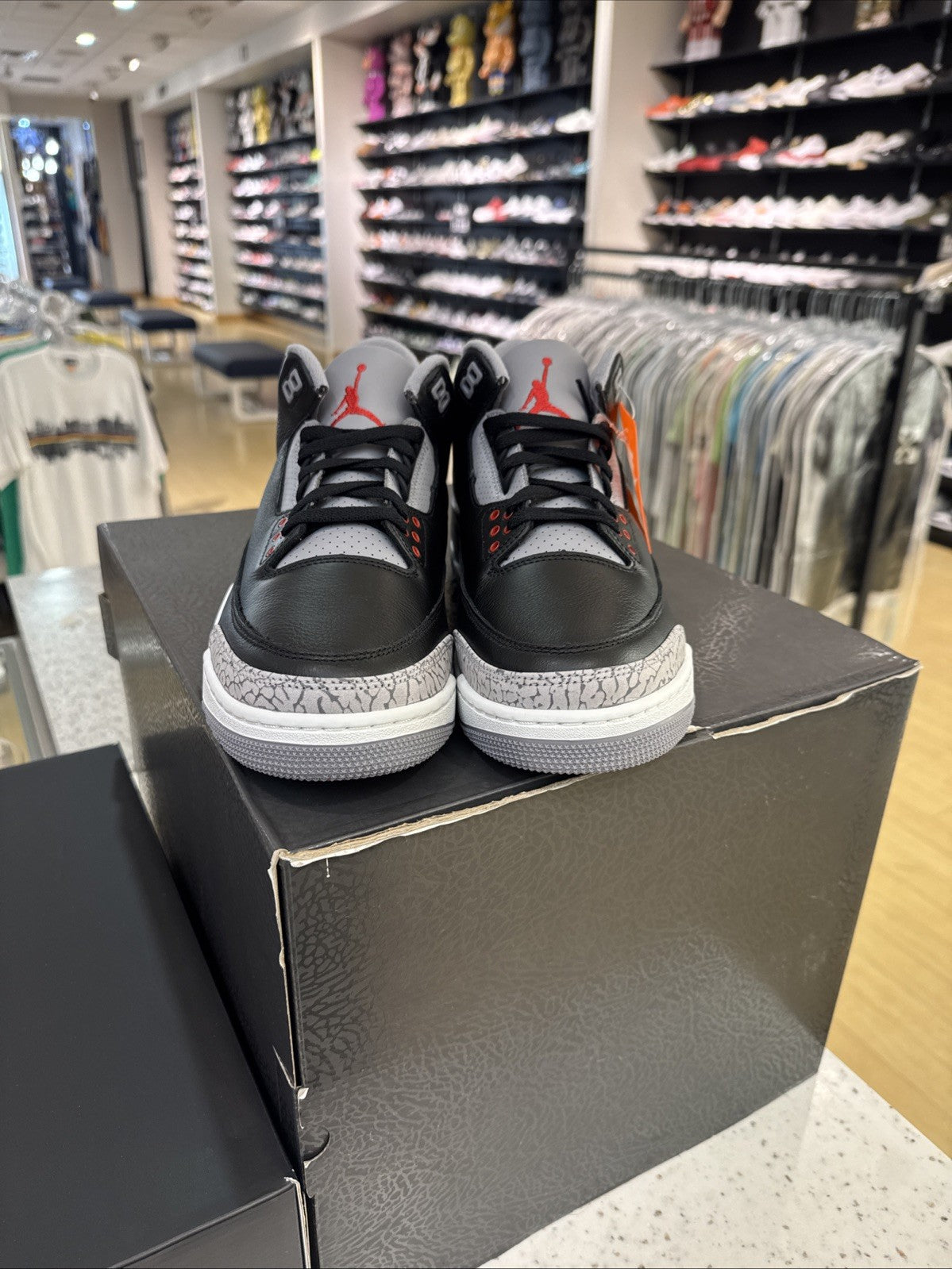 Size 12 - Air Jordan 3 Retro OG 2024 Black Cement