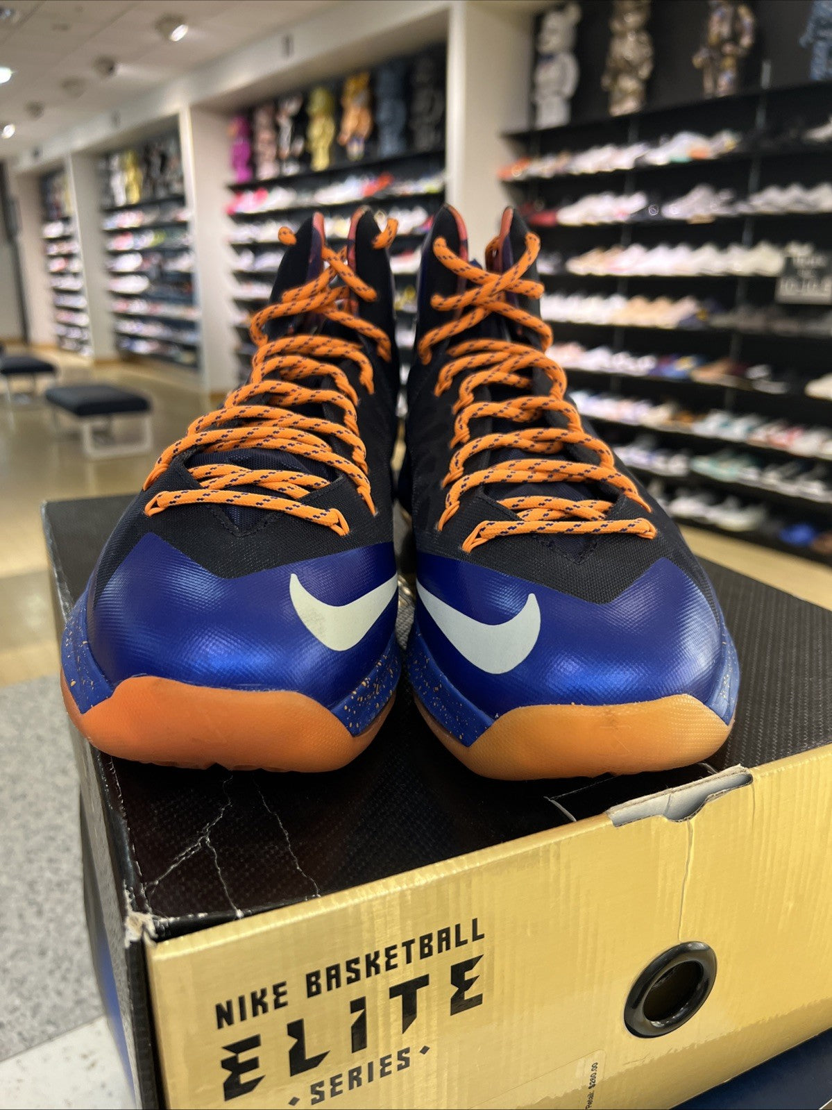 Nike LeBron 10 P.S. Elite Superhero Sz 12 USED