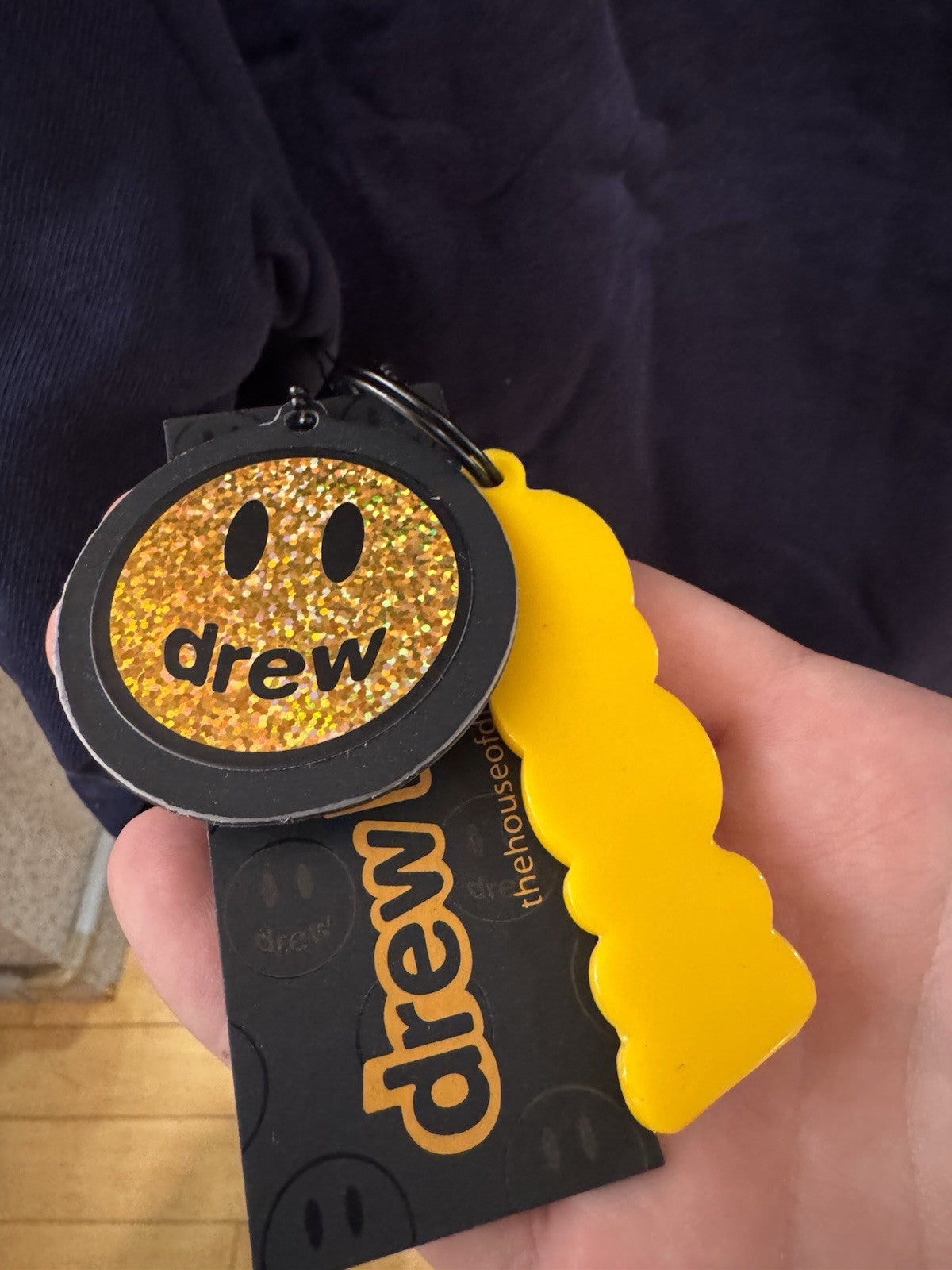 Drew House Mascot Hoodie Dark Navy Size L