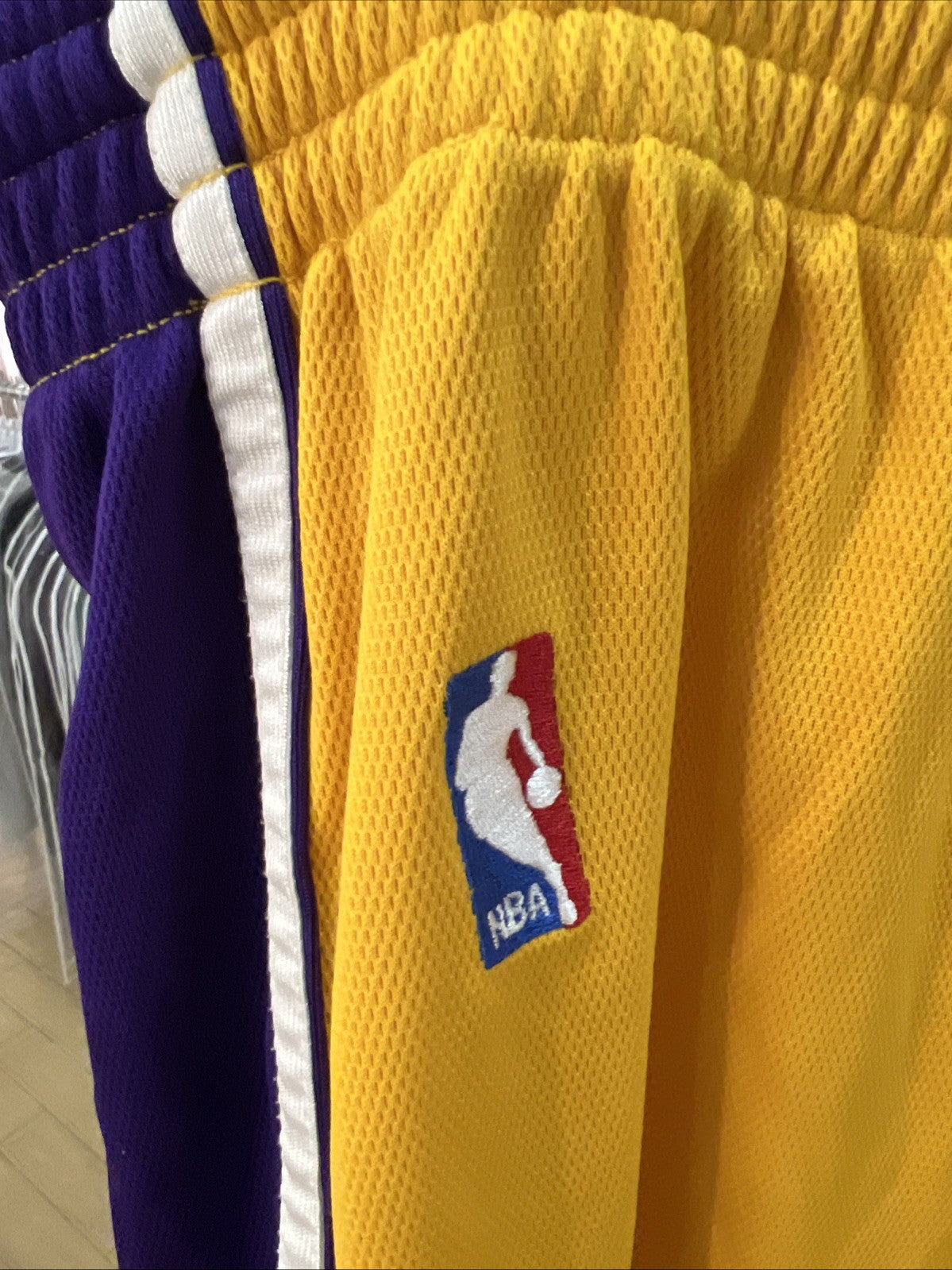 Official Game Issued Los Angeles Lakers Shorts Possible Kobe Bryant's READ MORE