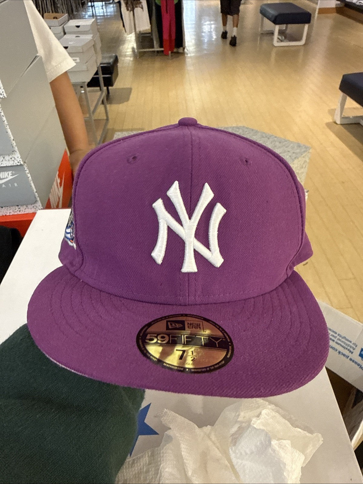 Jaw Tips X Hat Club Yankees 5950 Subway Series, Sz 7 1/2