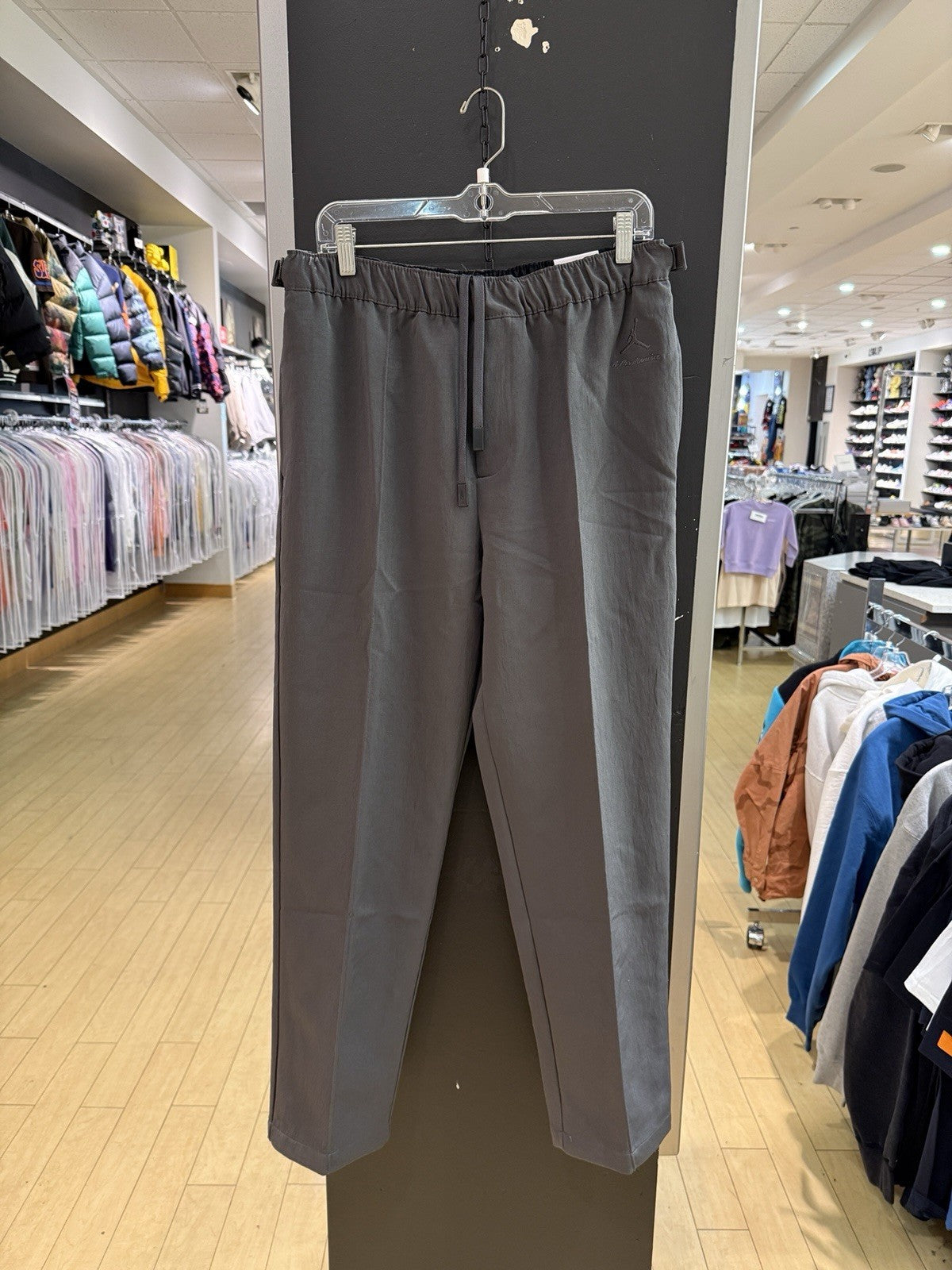 Nike Air Jordan x A Ma Maniere Charcoal Grey Pants Sz L