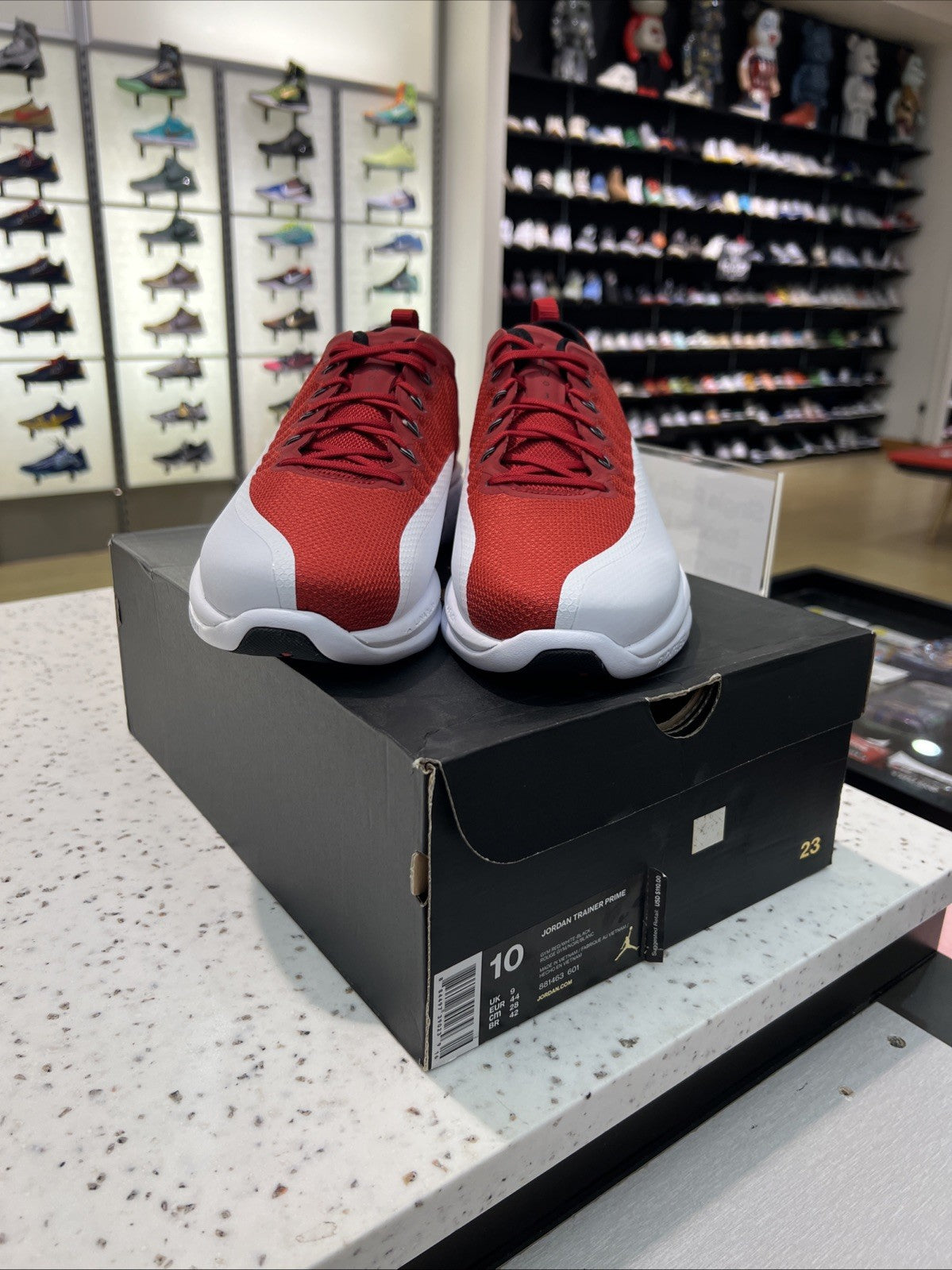 Jordan Air Jordan Trainer Prime Gym Red White Black Sz 10