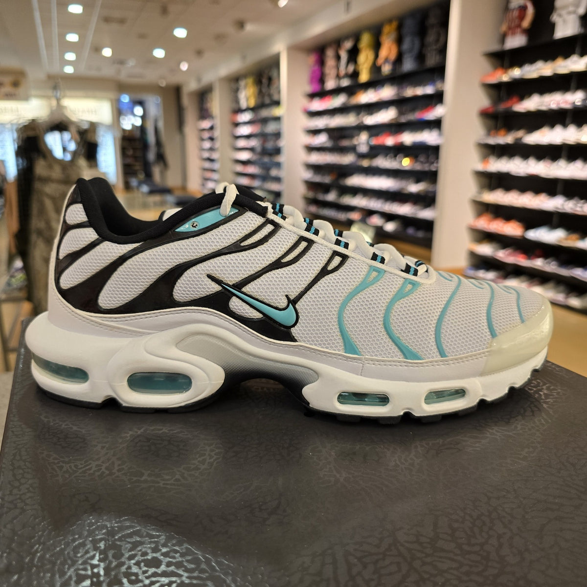Size 11.5 - Nike Air Max Plus atmos Exclusive White Hyper Jade