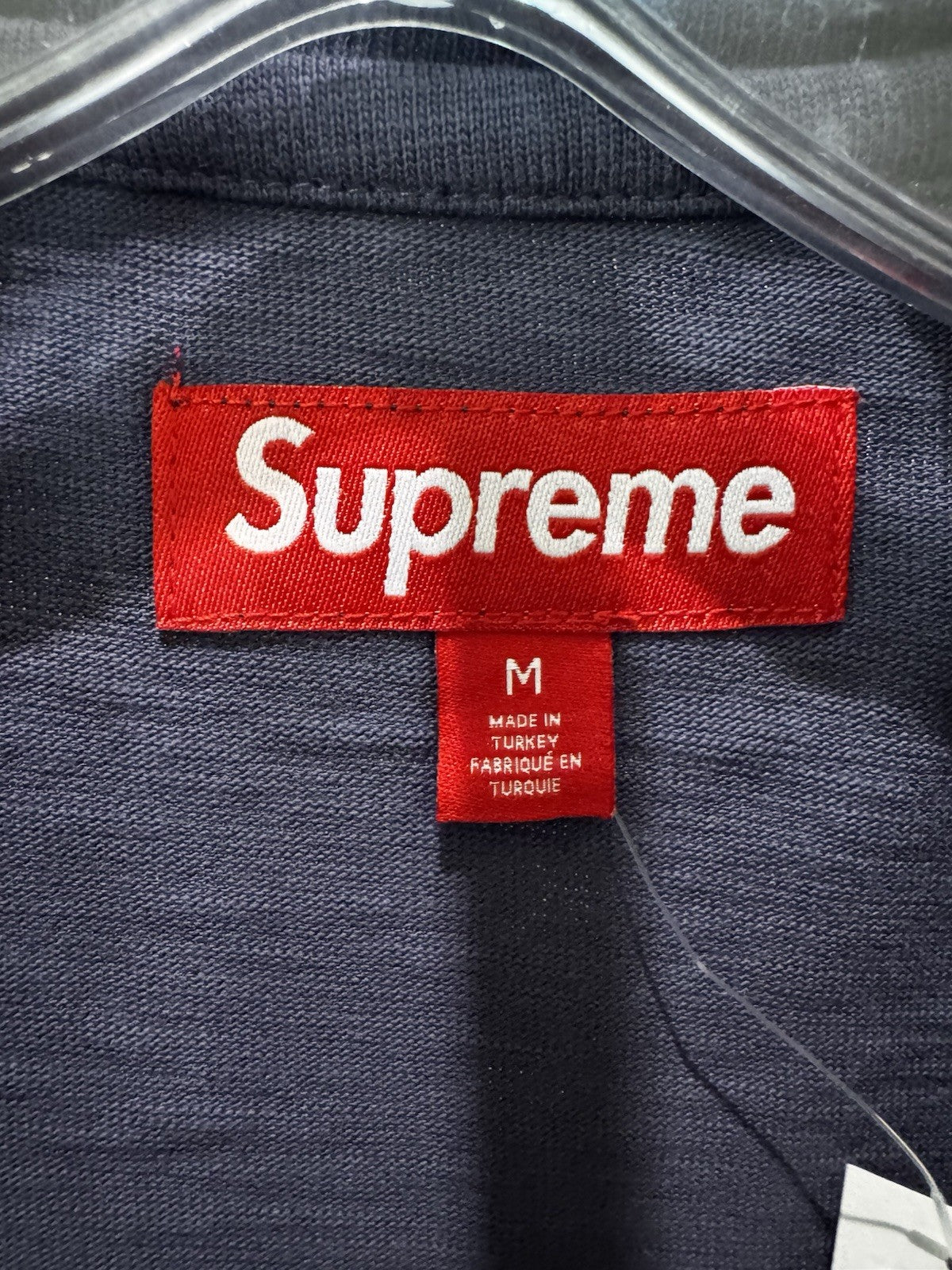 Supreme FTP S/S Top Navy Size M