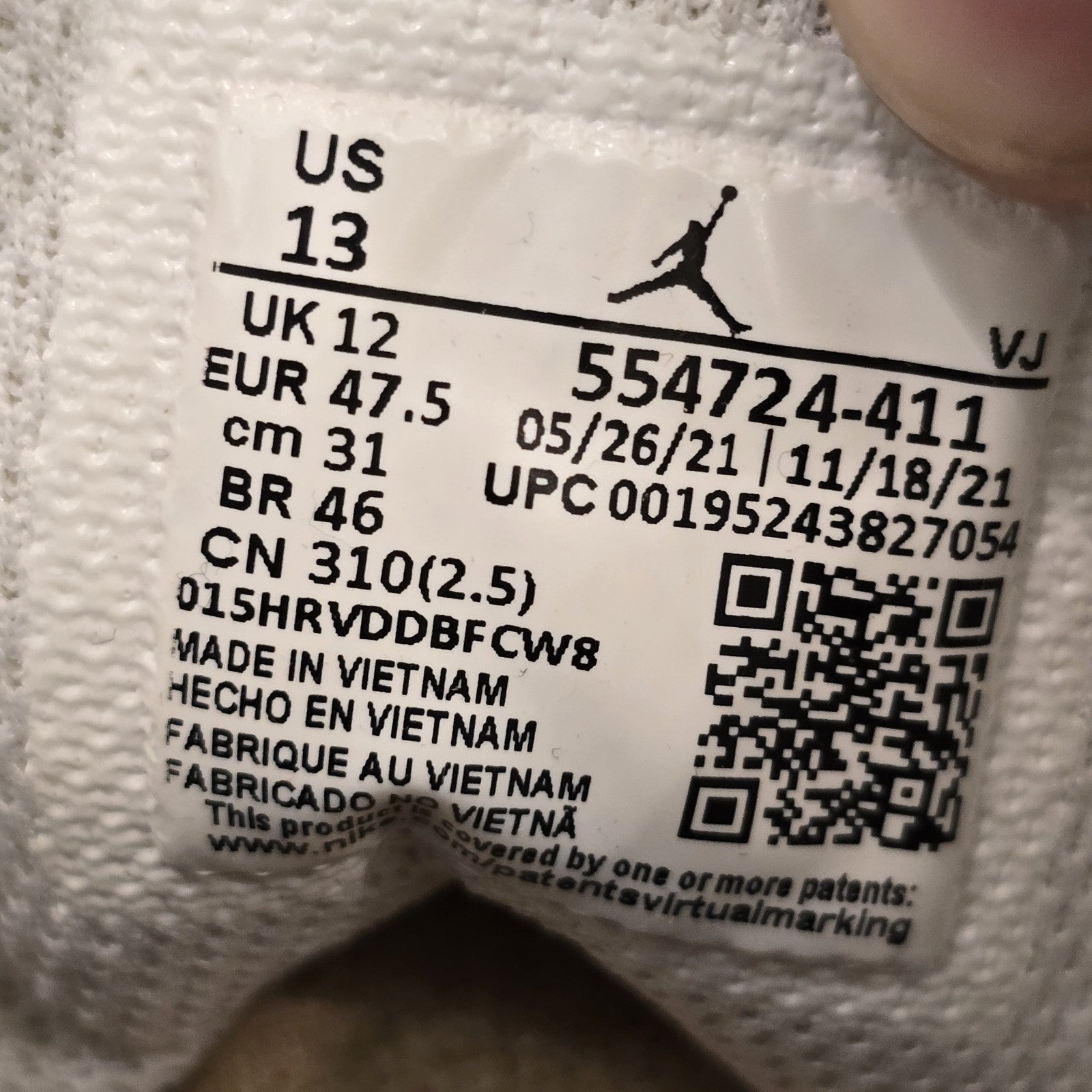 Size 13 - Air Jordan 1 Mid Armory Navy (Yellowing)