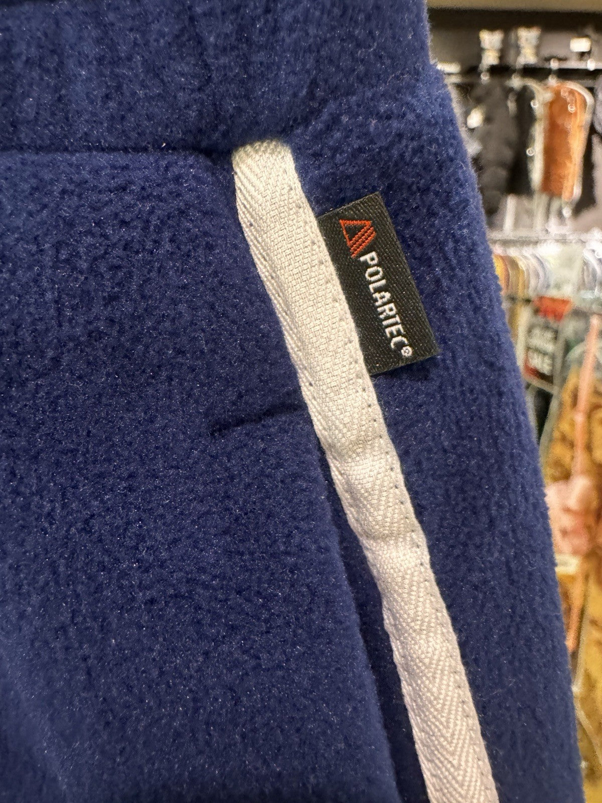 Supreme Polartec Shorts Navy Size Small