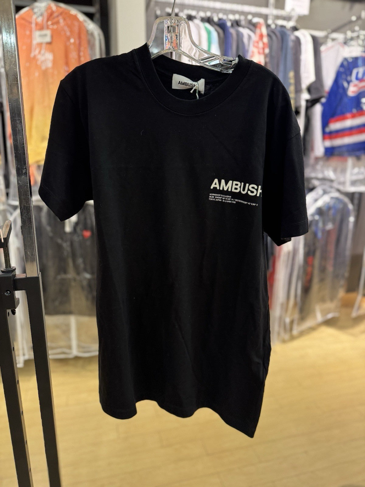 Ambush Jersey Workshop Shirt Black Size mediu