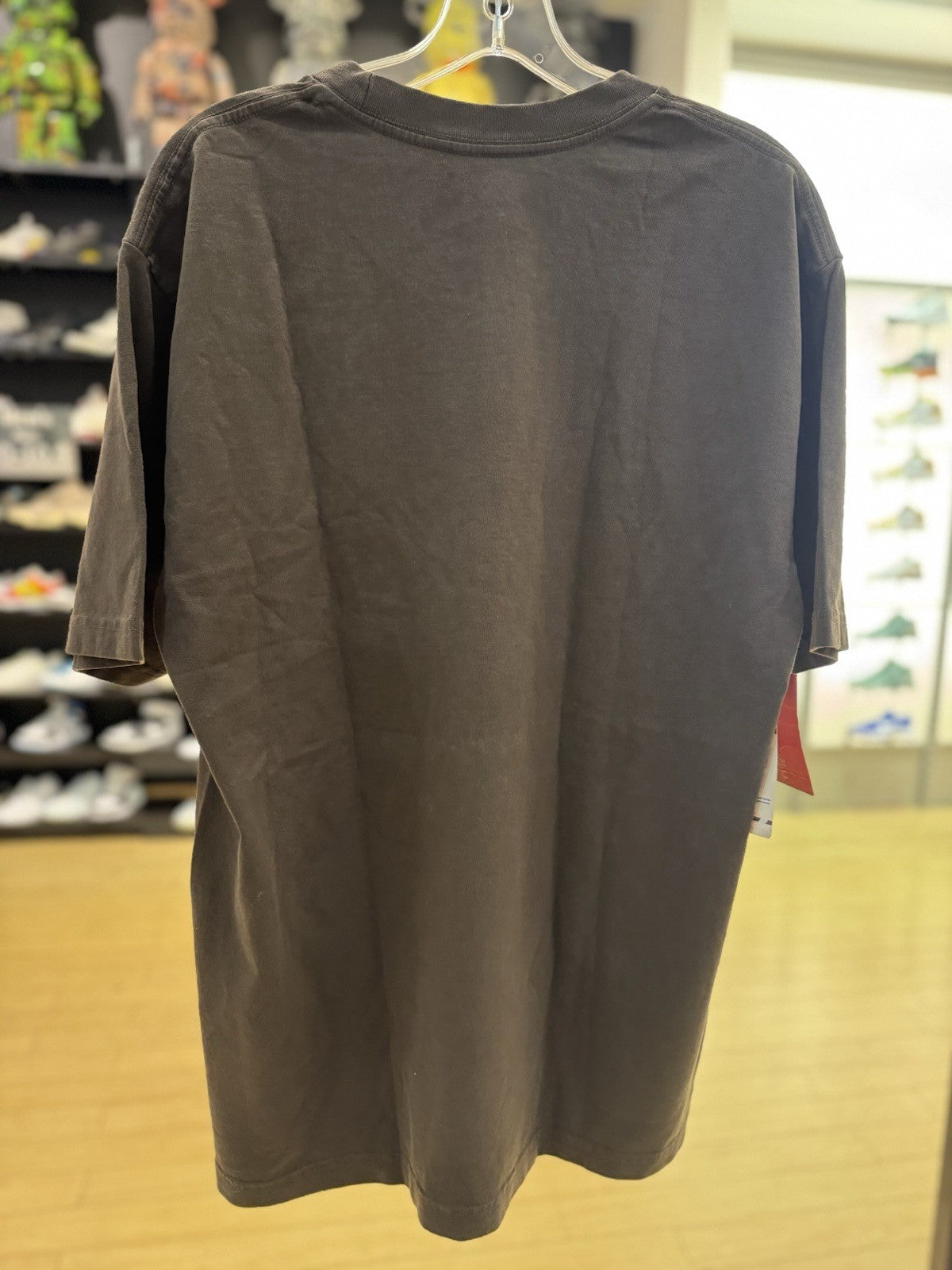 Travis Scott X Mitchell & Ness USC Trojans Seal T Shirt Brown Size Large