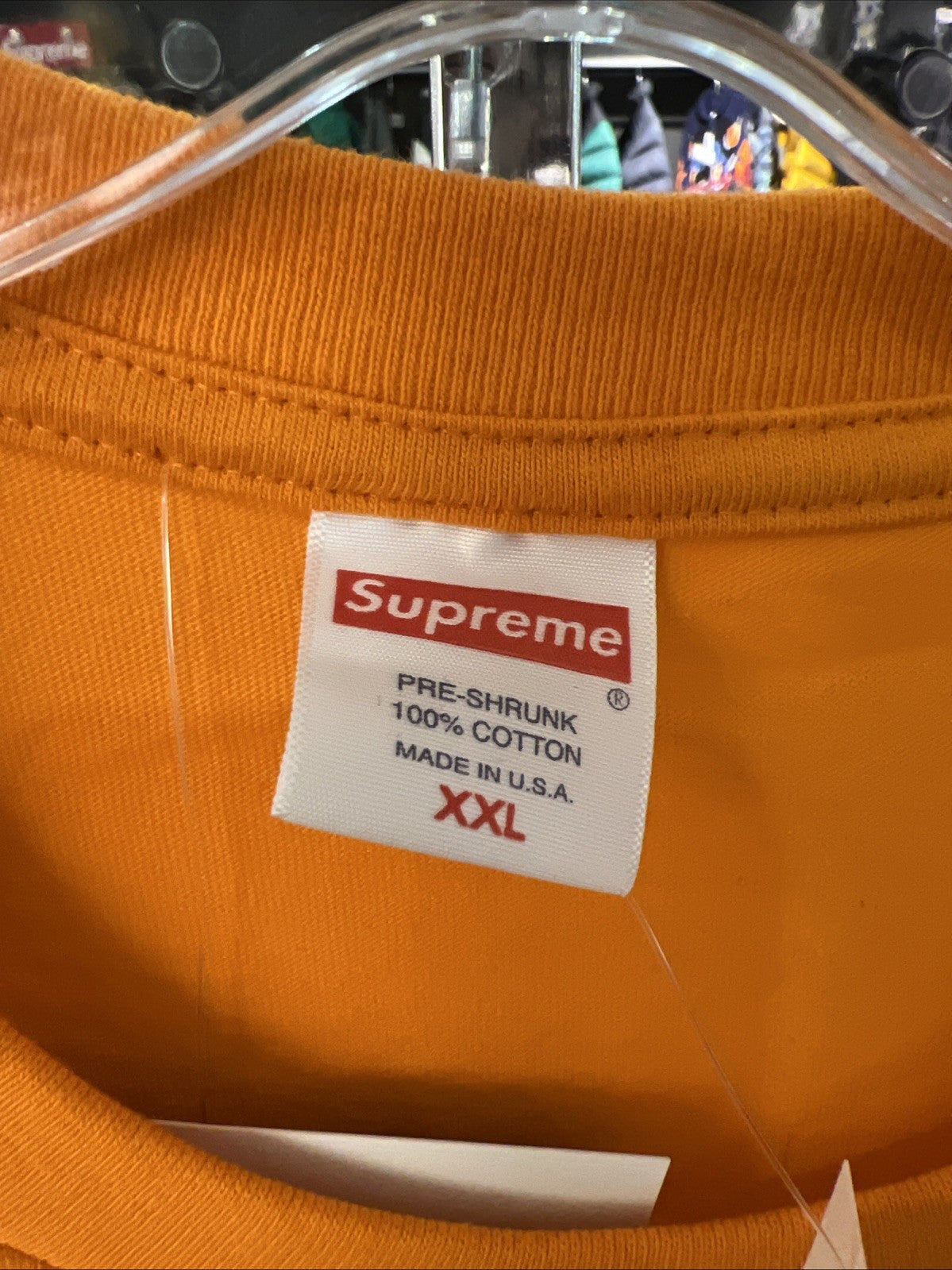 Supreme Est. 1994 T Shirt Orange Sz XXL