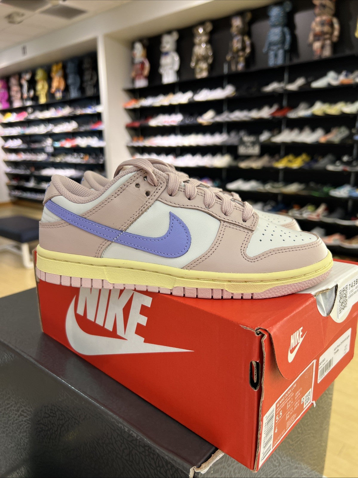 Nike Dunk Low Pink Oxford Women's Sz 5.5Y