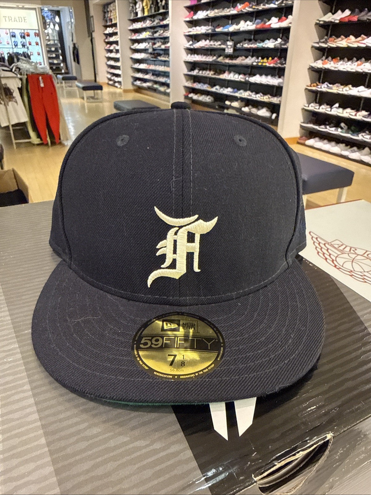 Fear Of God 59fifty New Era Baseball Cap FOG Navy