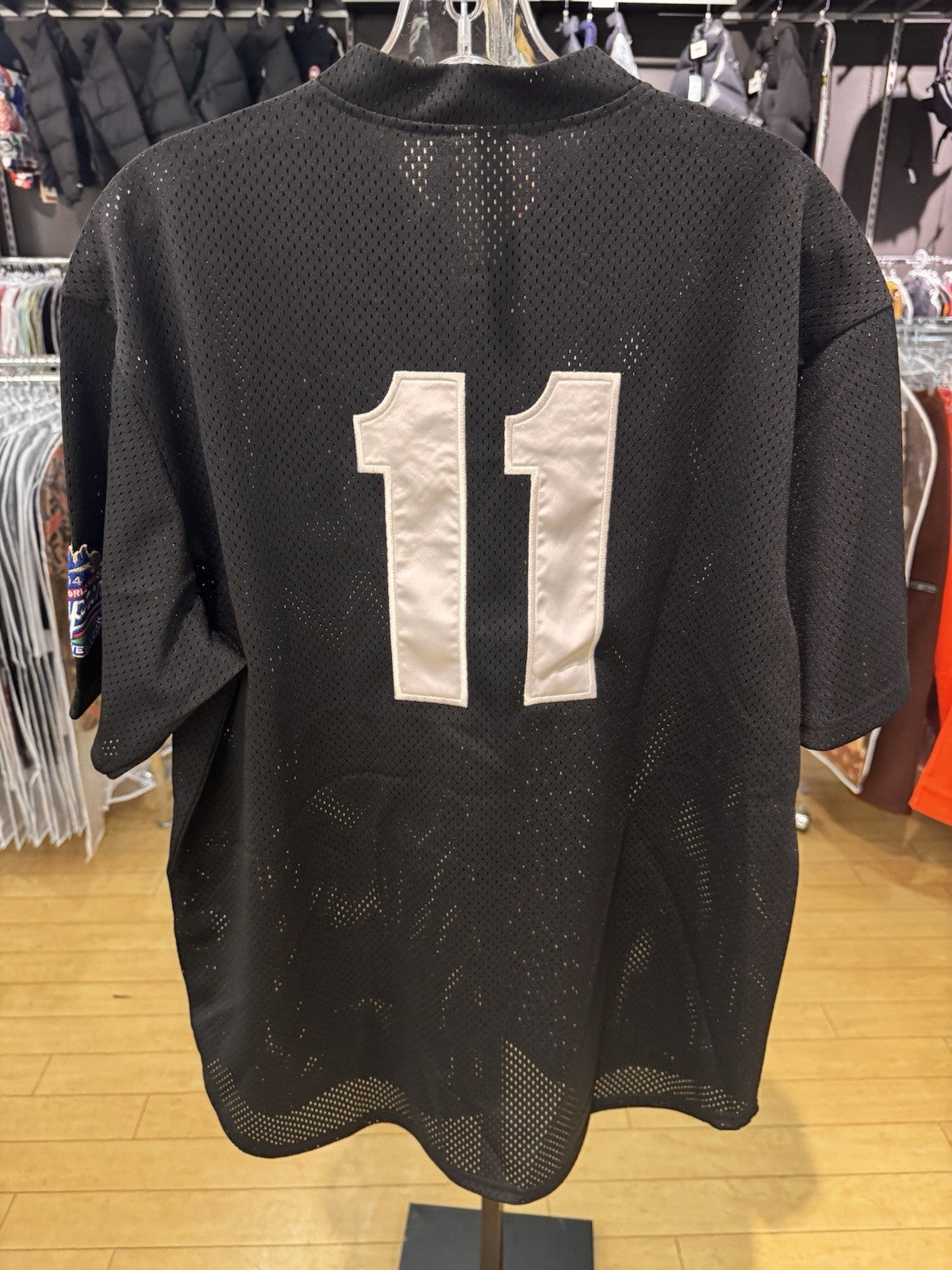 Supreme S Logo Baseball Jersey Henley Size M