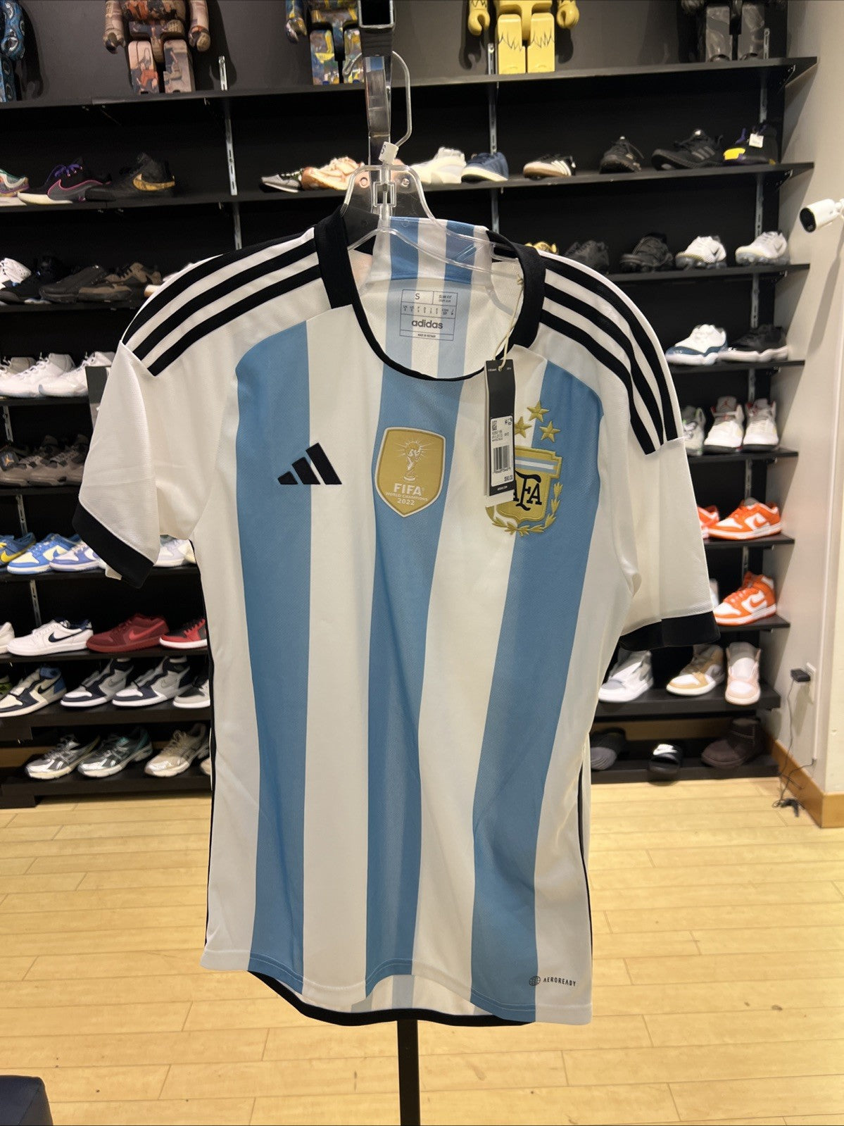 Adidas Argentina Qatar 2022 Home Jersey #IB3597 Sz S