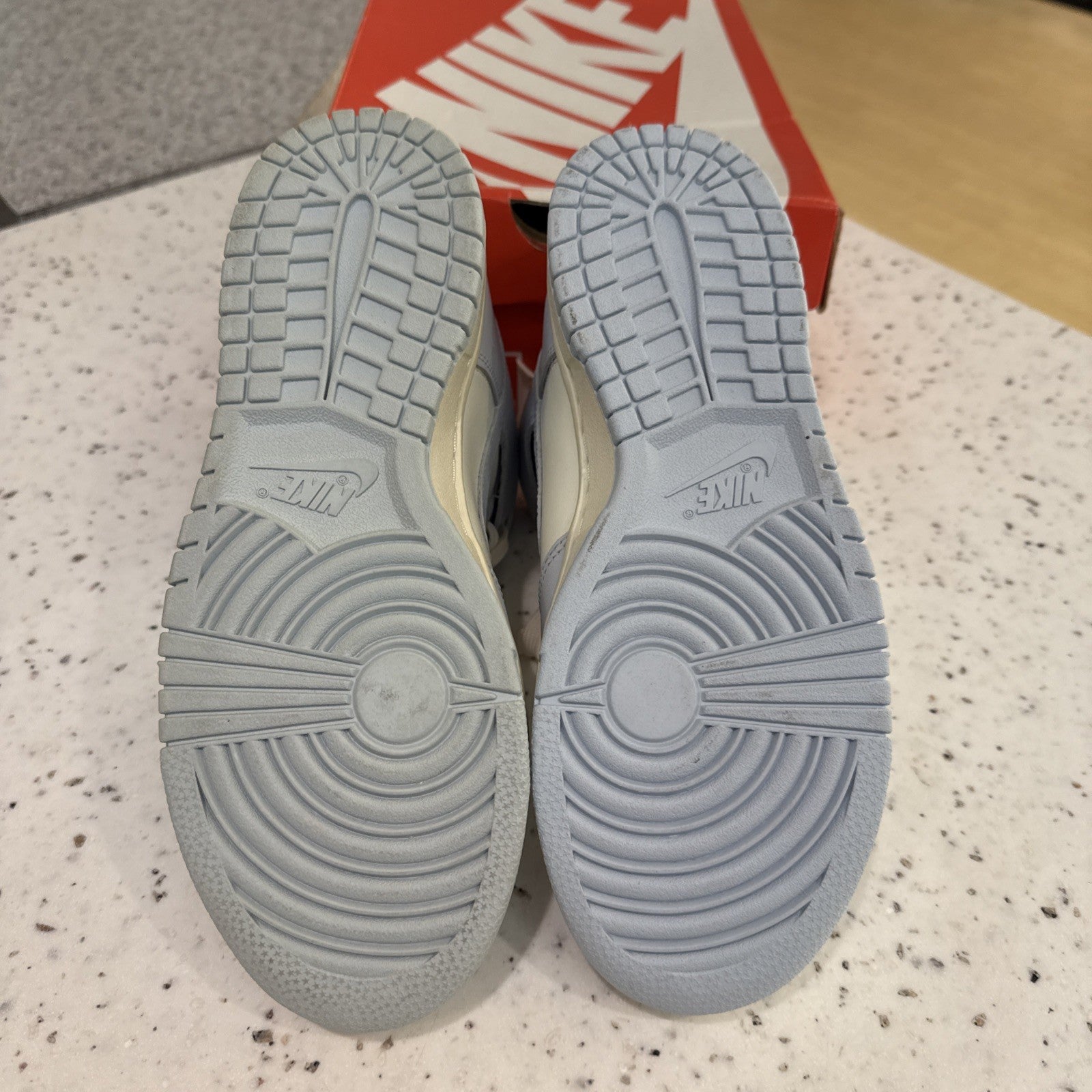 Size 7 - Nike Dunk High Football Grey W