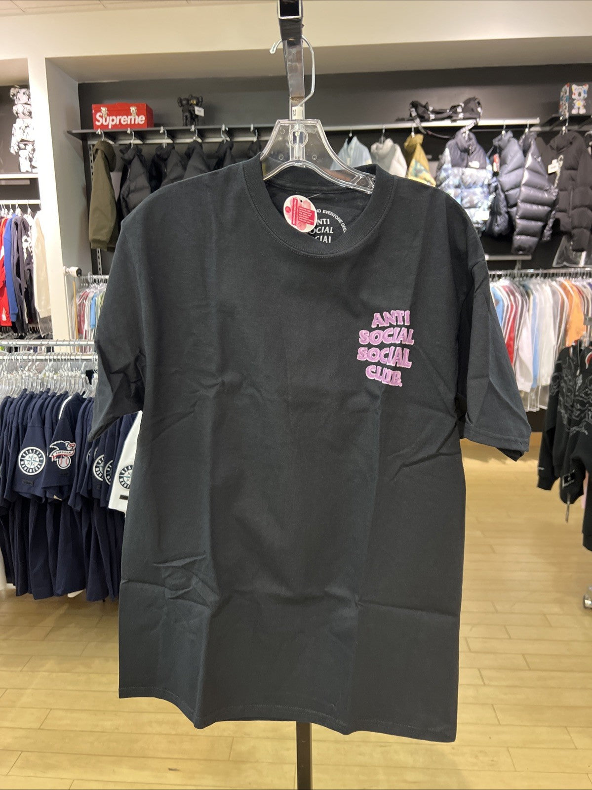 Anti Social Social Club Anthropomorphic Black Tee