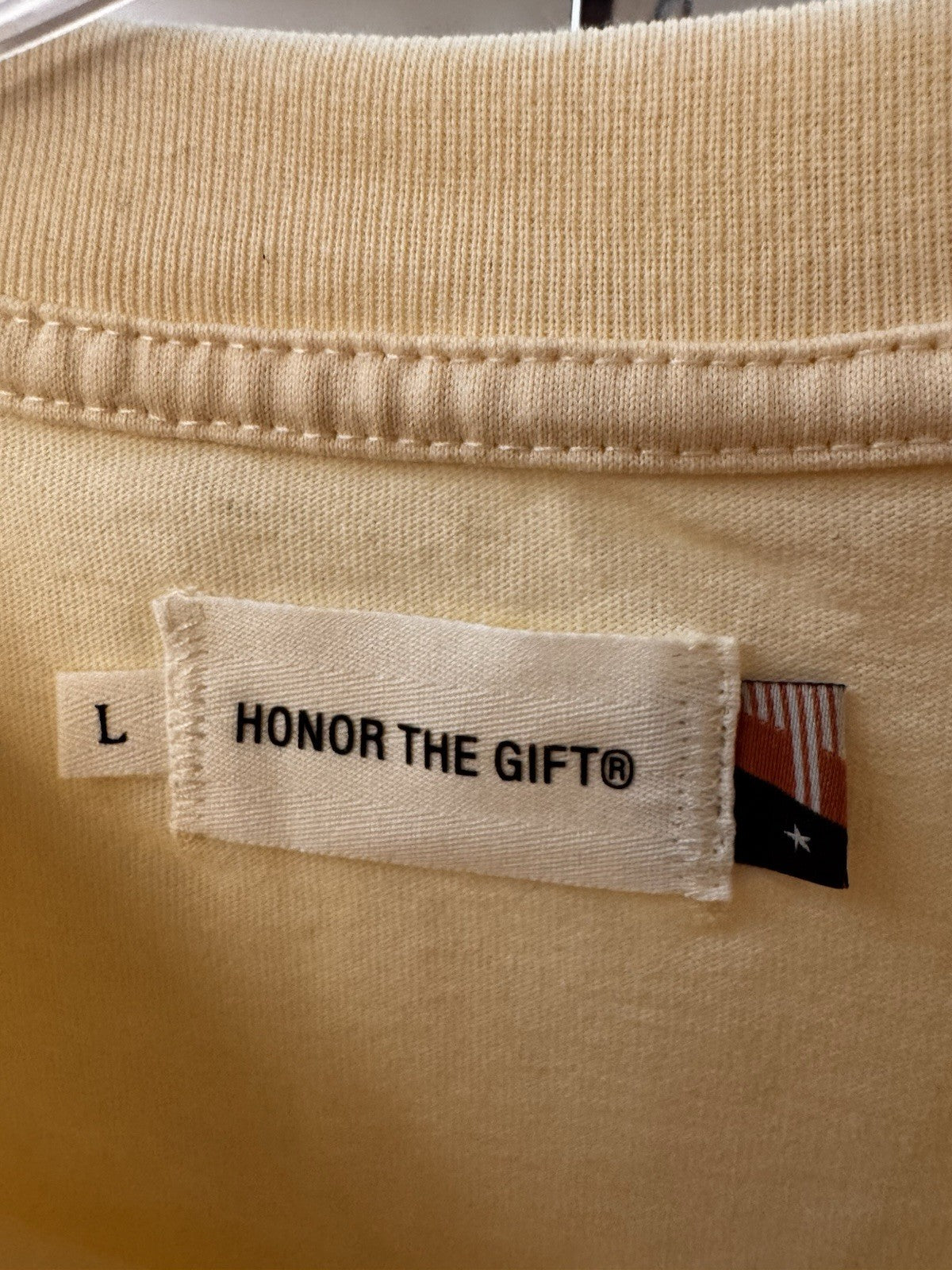 Honor The Gift Cigar Label SS Tee Bone Size L