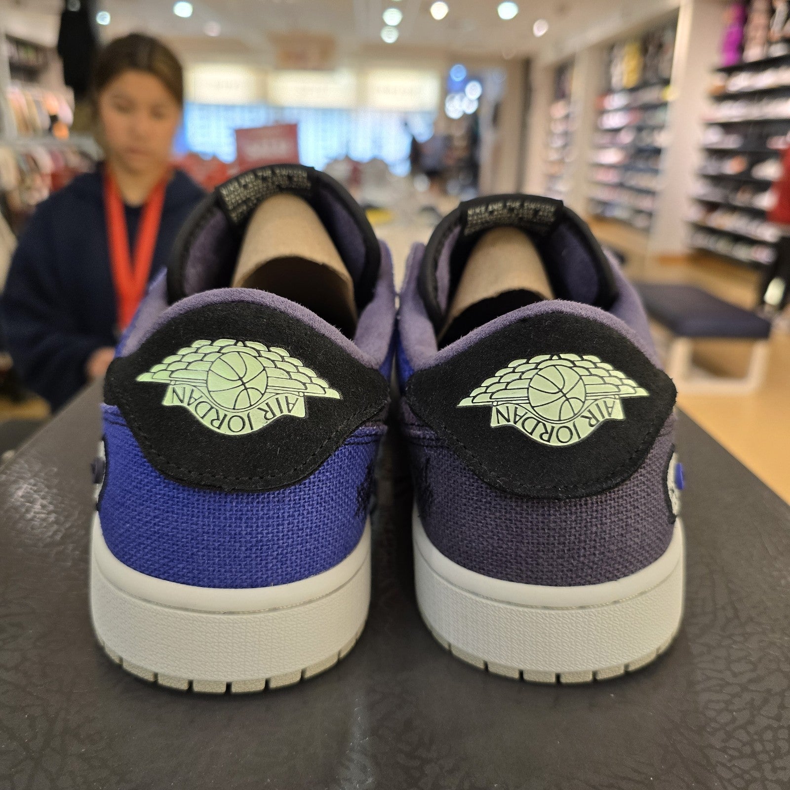 Size 12 - Zion Williamson x Air Jordan 1 Retro OG Low Voodoo Alternate