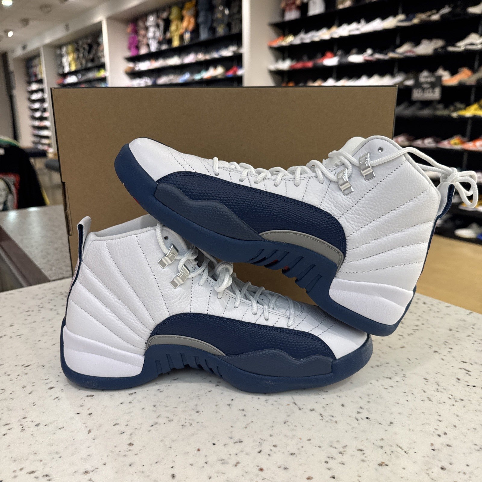 Size 9 - Air Jordan 12 Retro 2025 French Blue Missing Lid