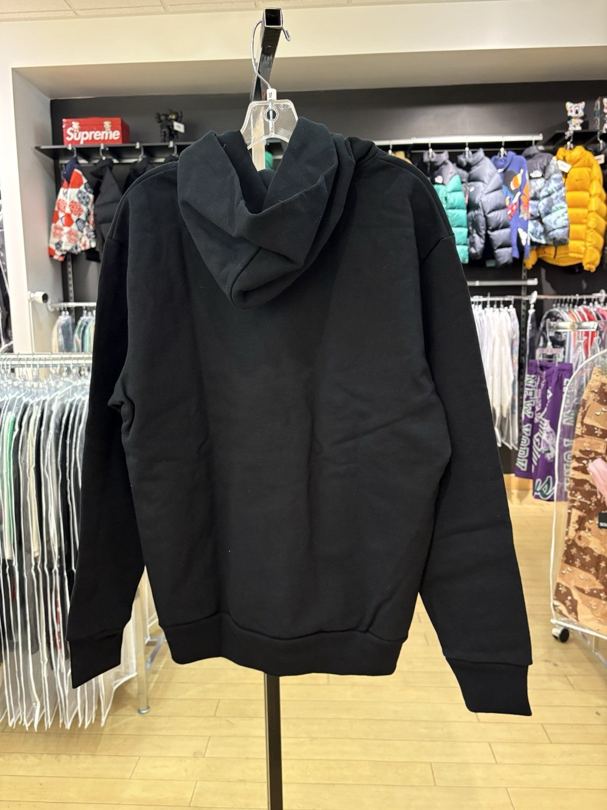 BBC MONKEY SKULL BLACK HOODIE SZ M