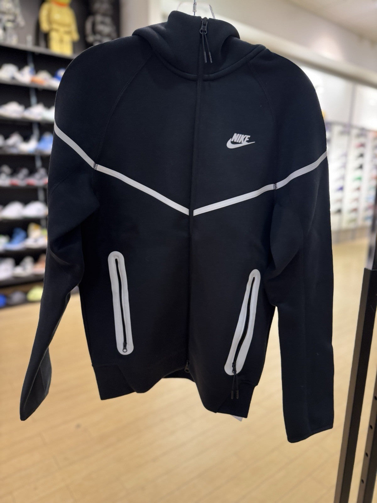 Nike Sportswear Tech Fleece Full Zip Windrunner Reflective Details Hoodie SZ XS