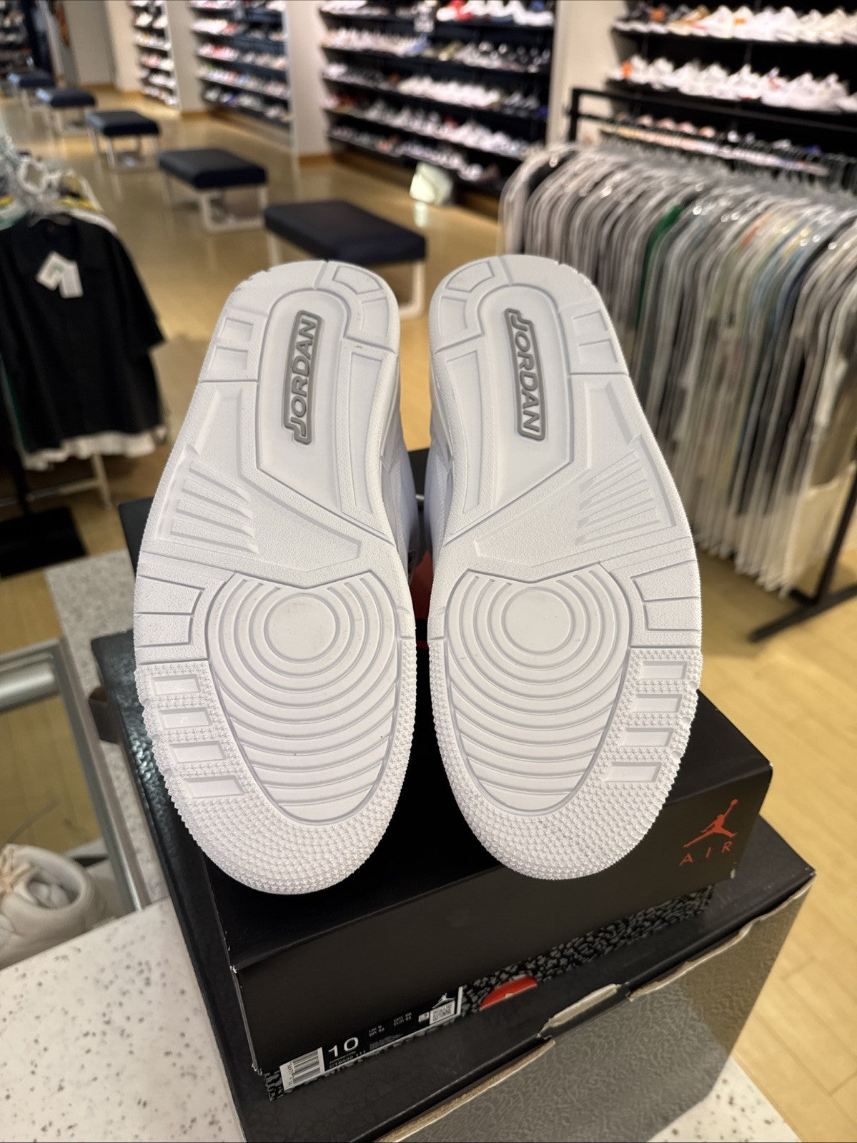 Size 10 - Air Jordan 3 Retro 2025 Pure Money